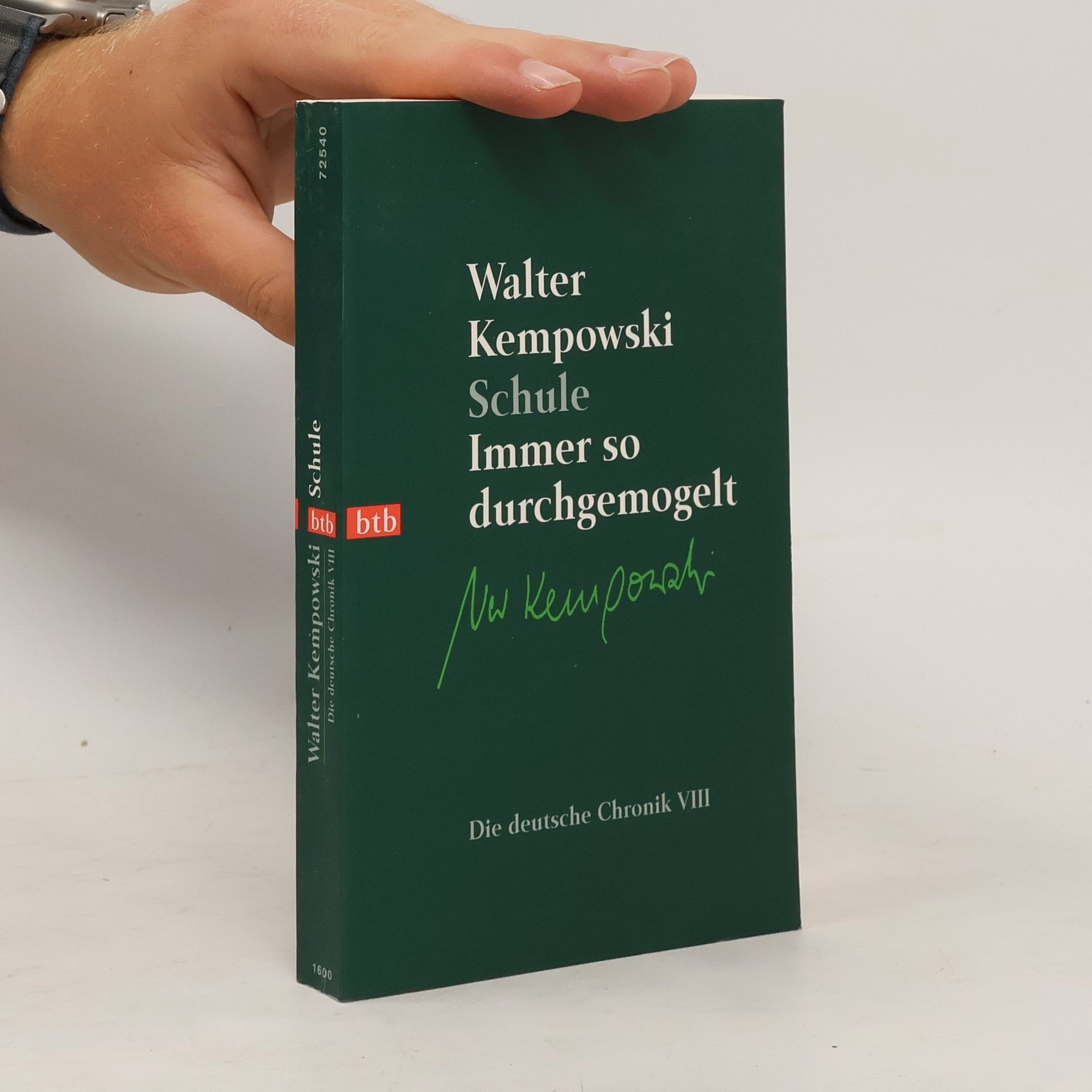 Walter Kempowski Schule, Immer so durchgemogelt