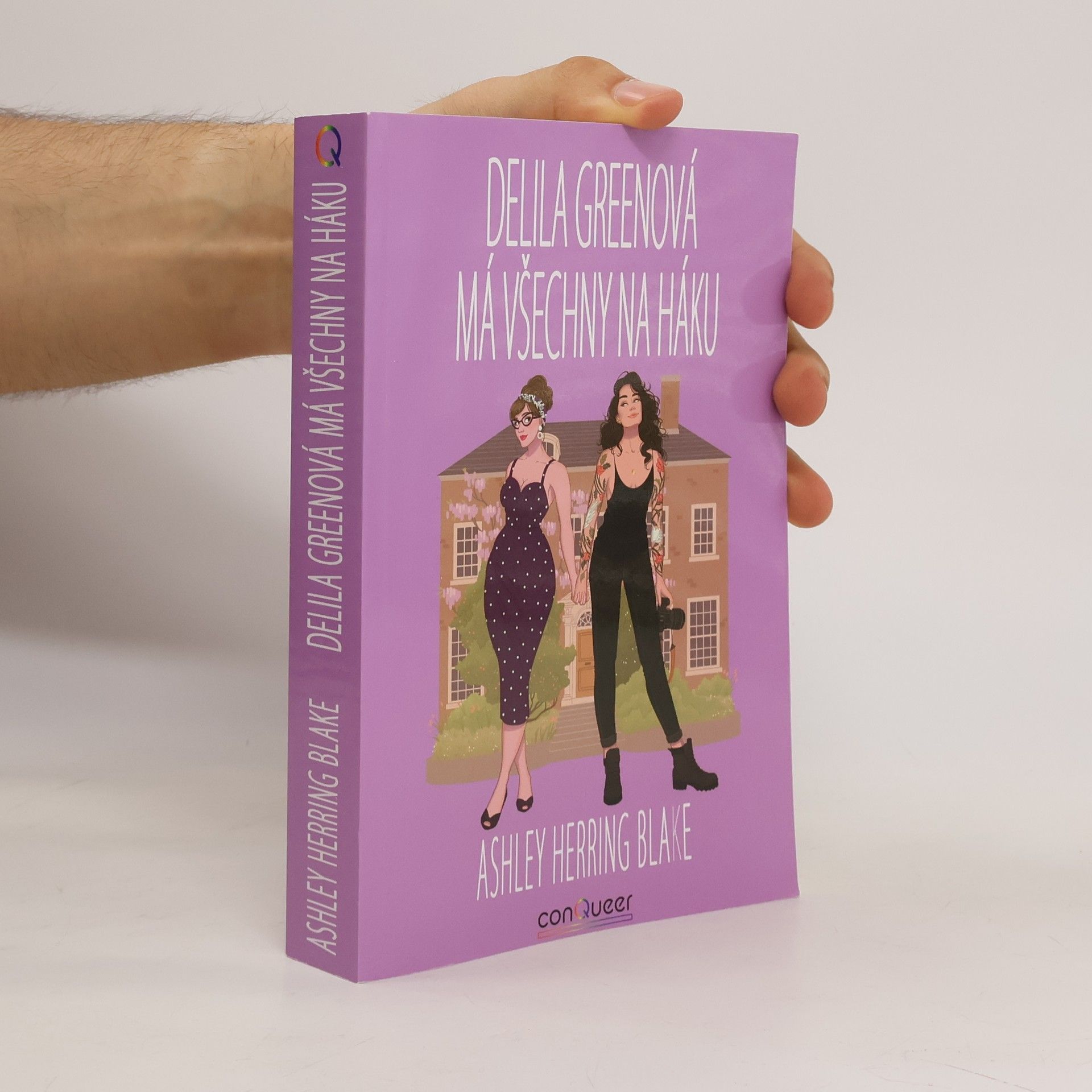Ashley Herring Blake Delila Greenová má všechny na háku : bright falls #1