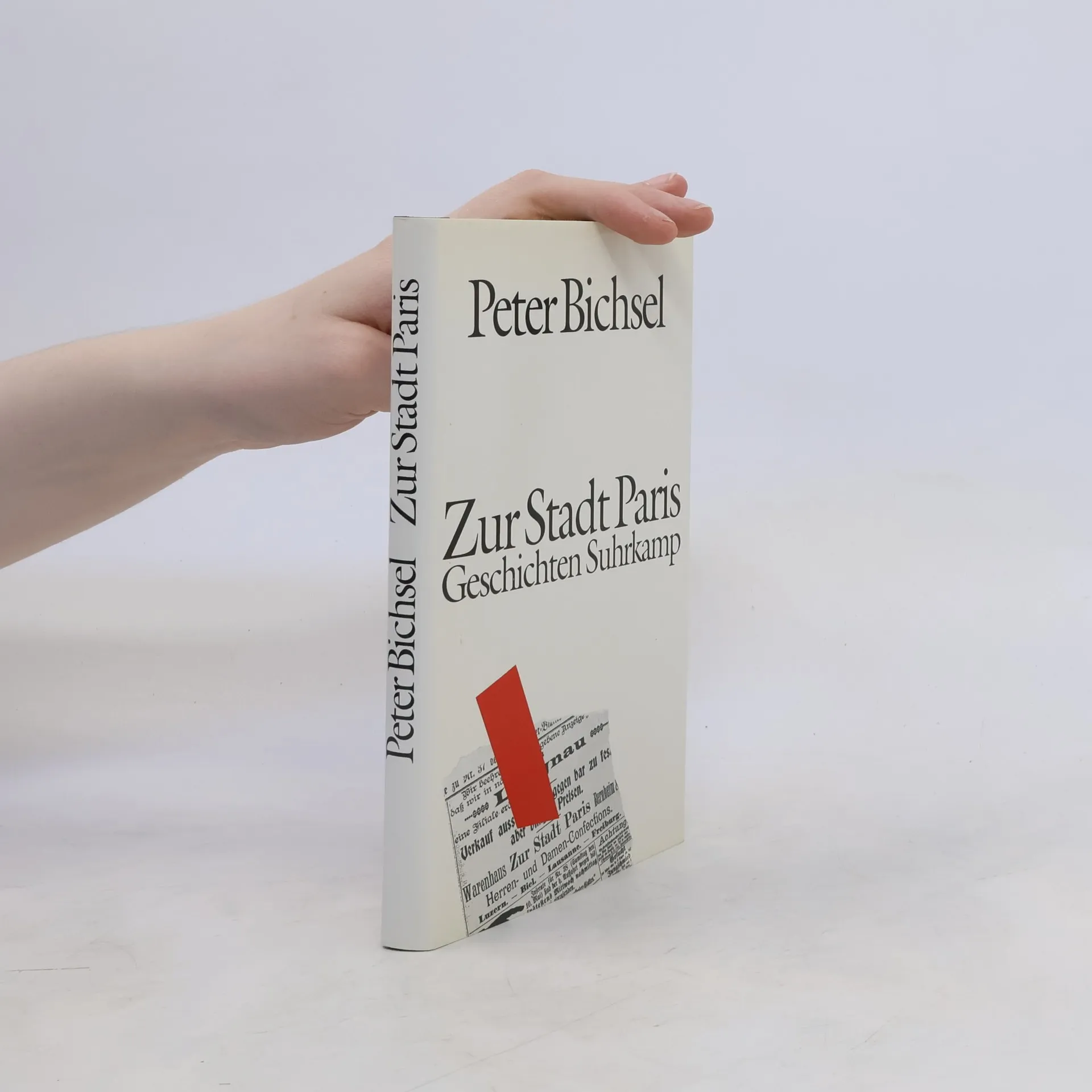 Zur Stadt Paris | Book | Peter Bichsel | DE