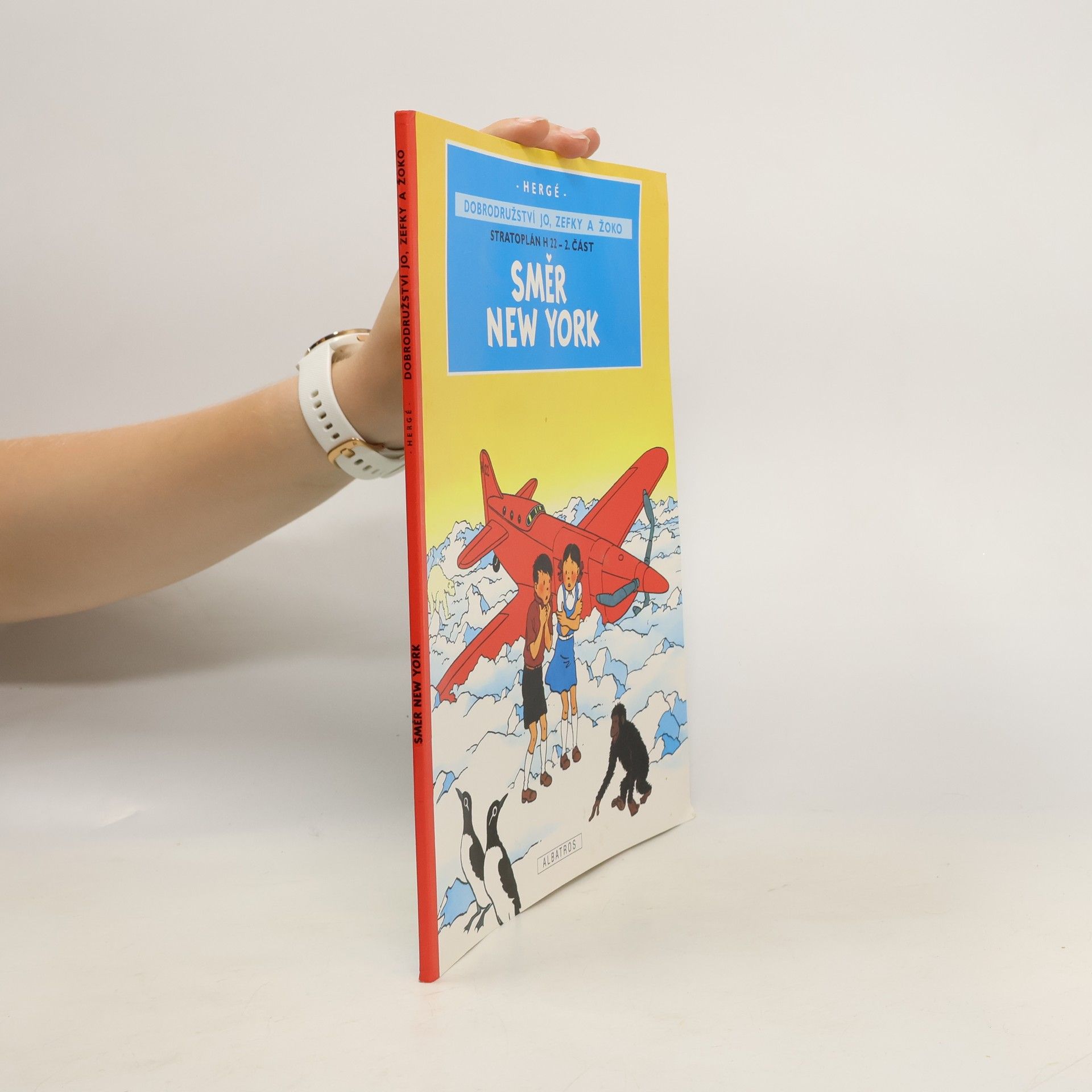 Hergé Stratoplán H 22. 2. část. Směr New York