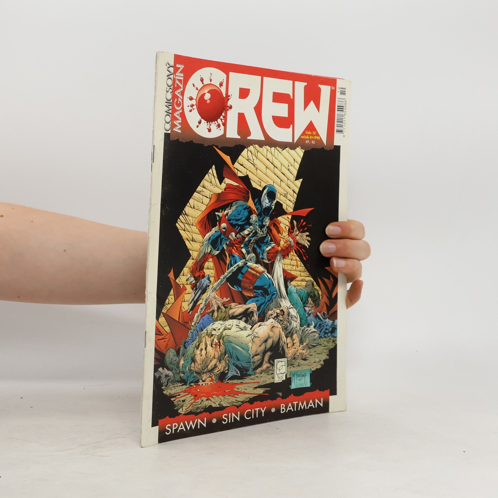 Collective Comicsový magazín CREW 10/1998