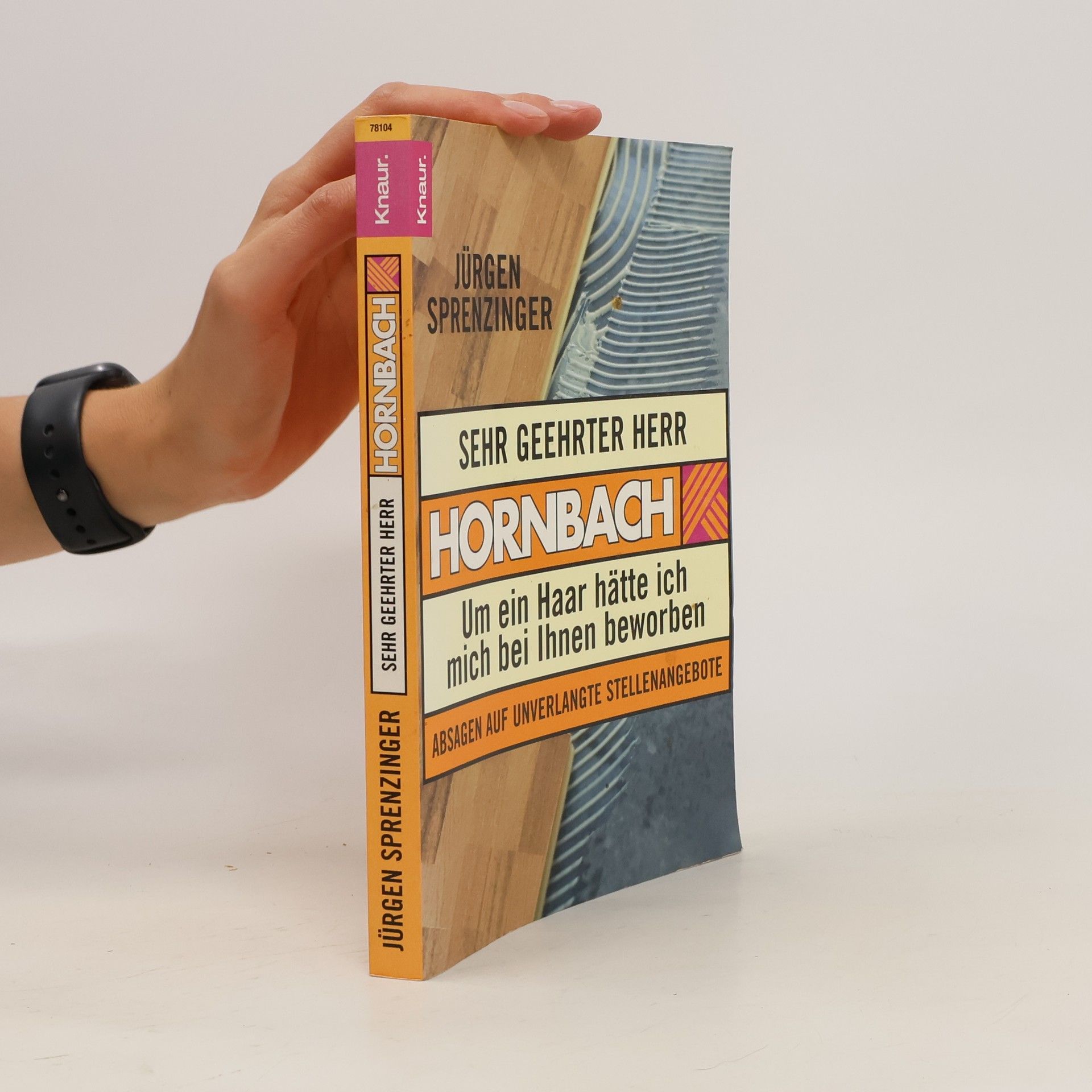 Jürgen Sprenzinger Sehr geehrter Herr Hornbach