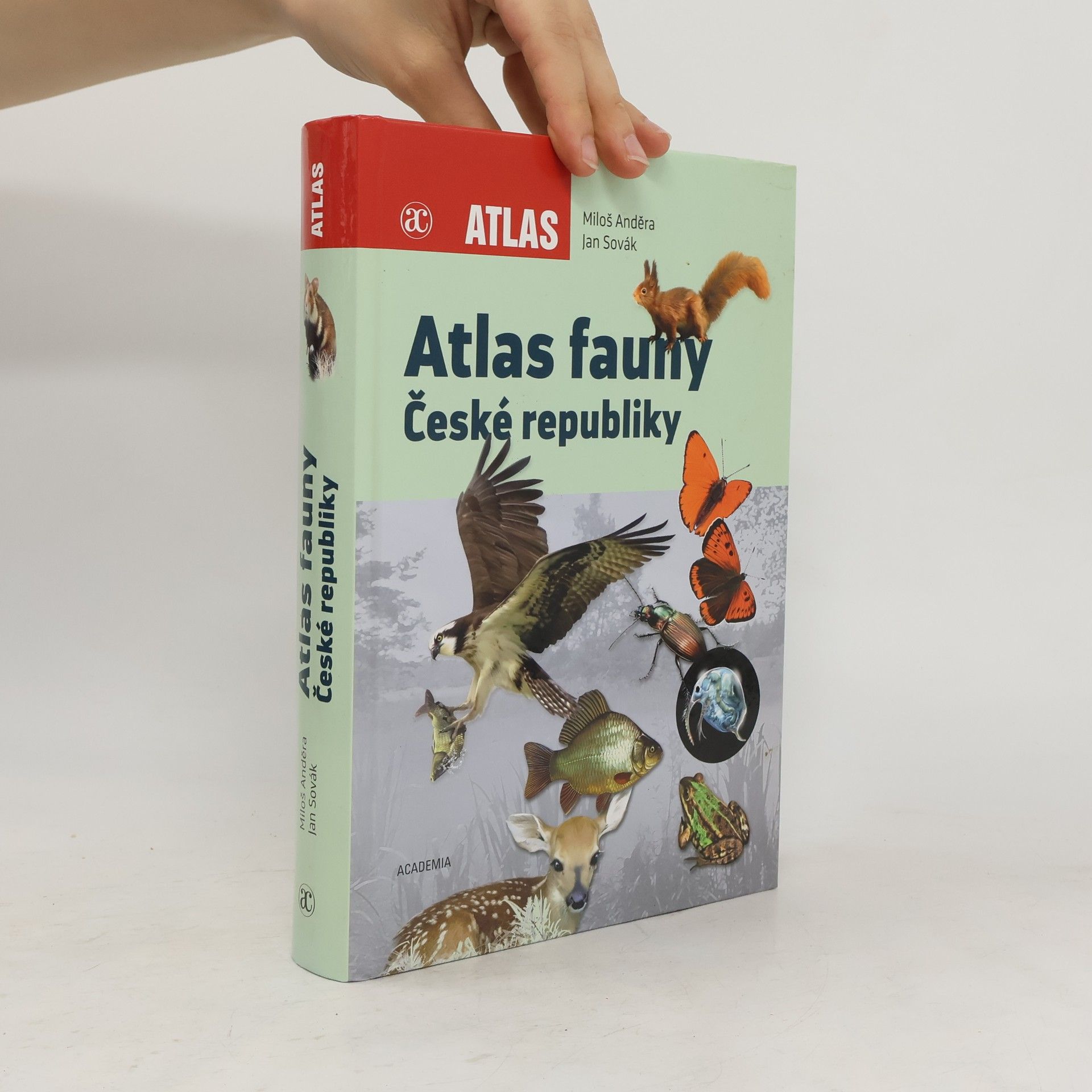 Miloš Anděra Atlas fauny České republiky