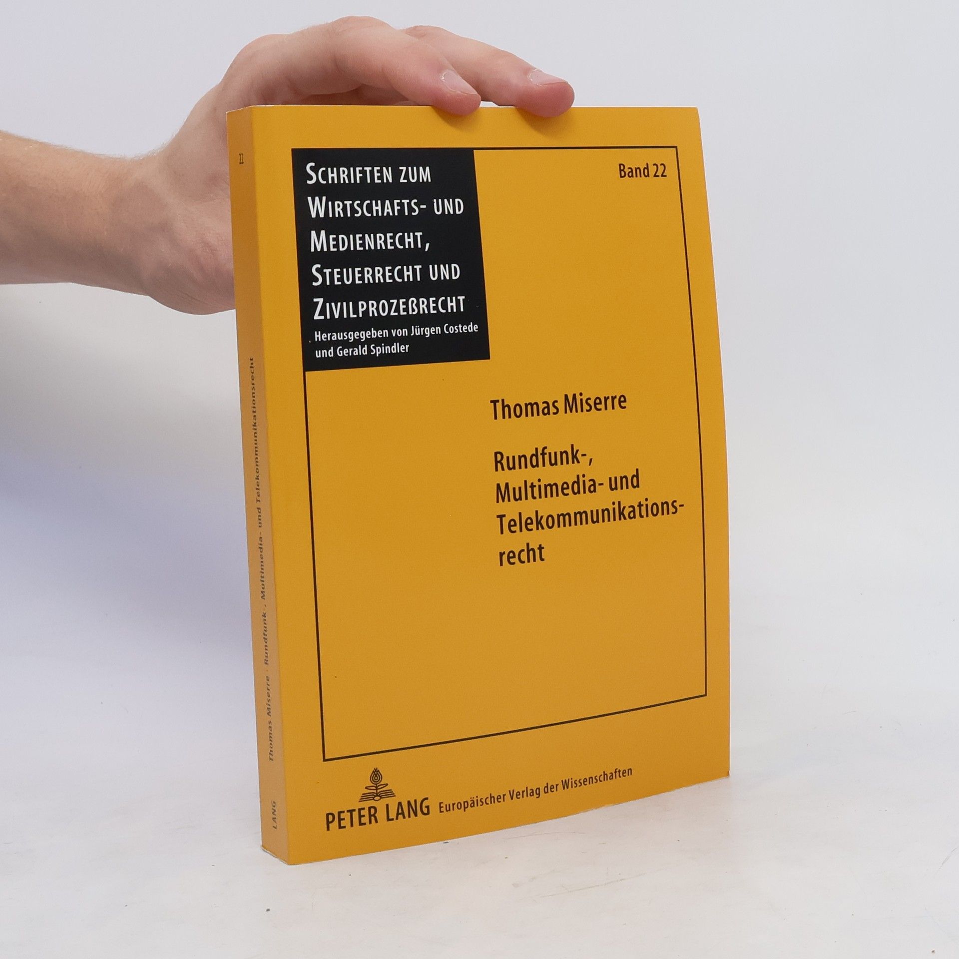Thomas Miserre Rundfunk-, Multimedia- und Telekommunikationsrecht