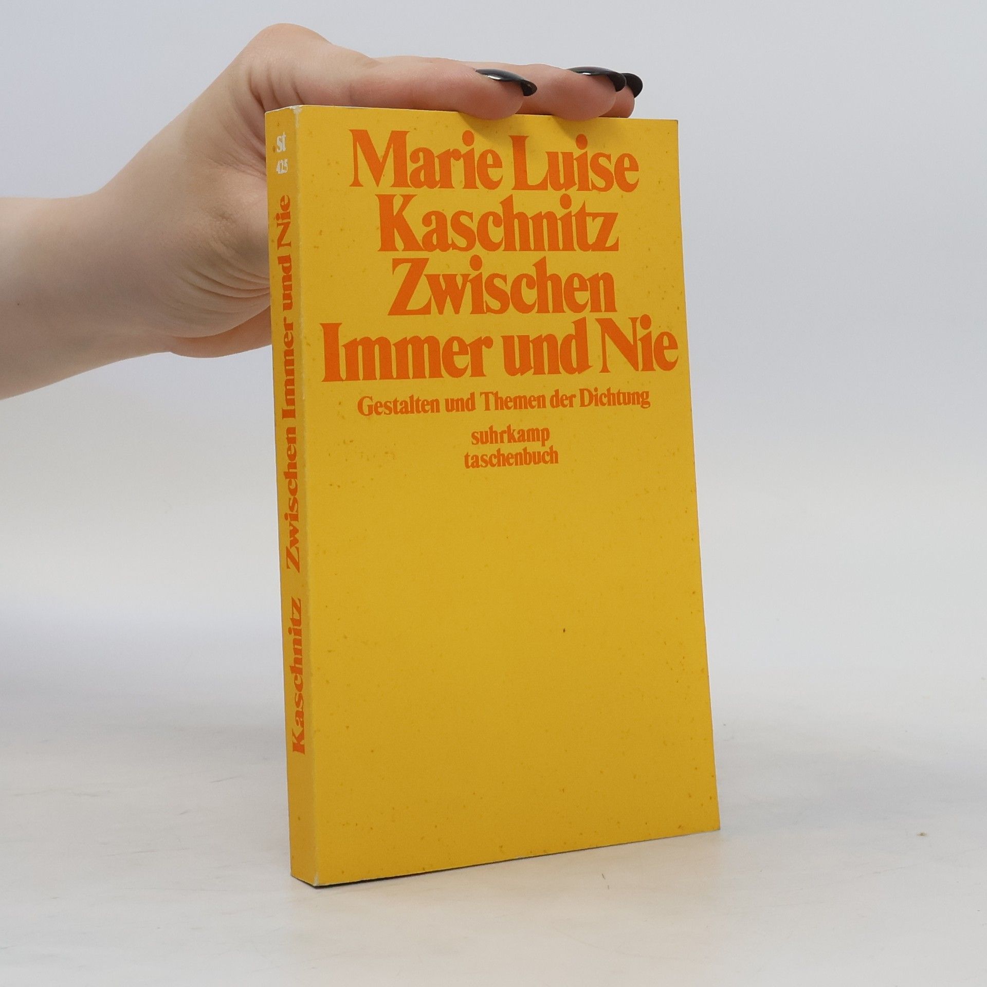 Marie Luise Kaschnitz Zwischen Immer und Nie