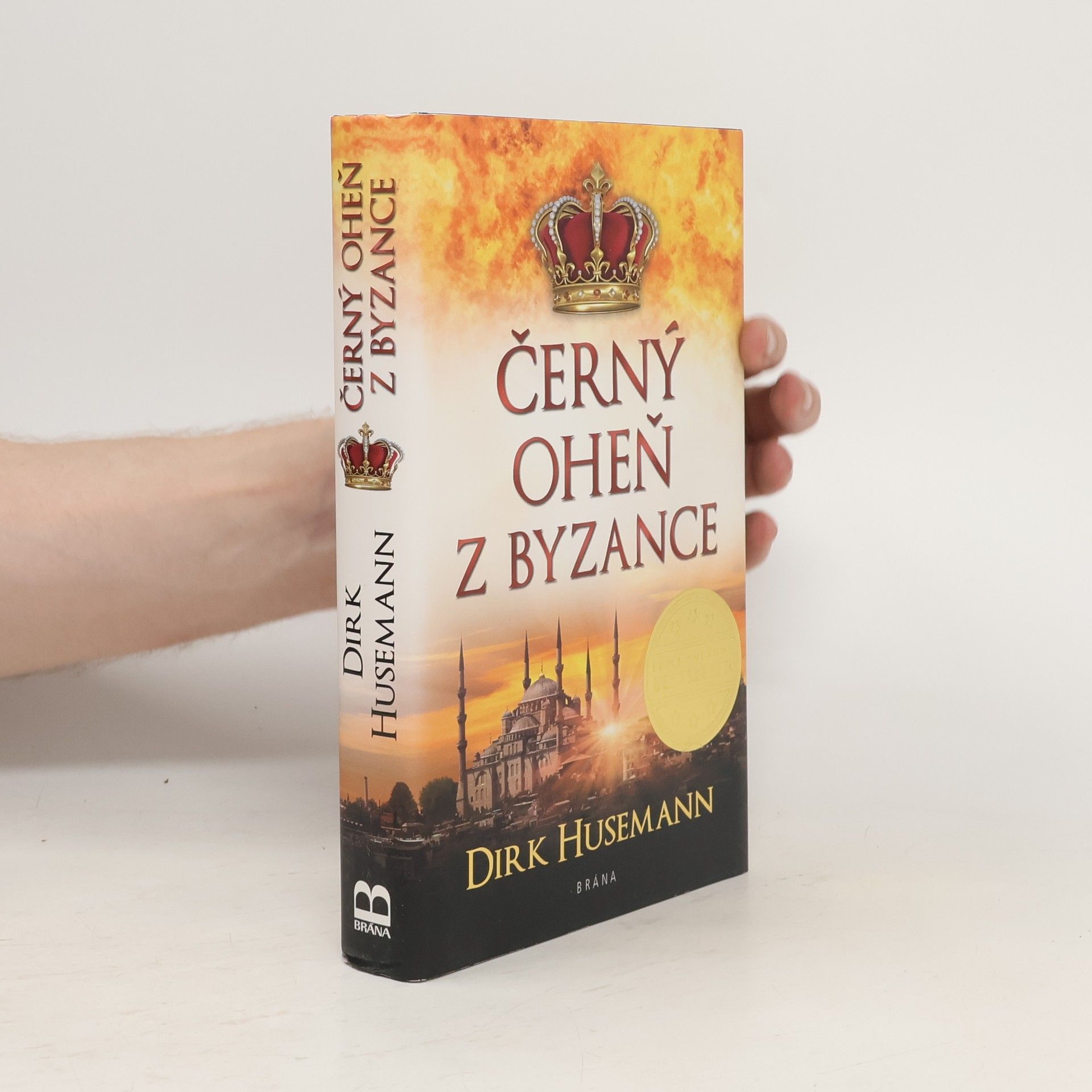 Dirk Husemann Černý oheň z Byzance