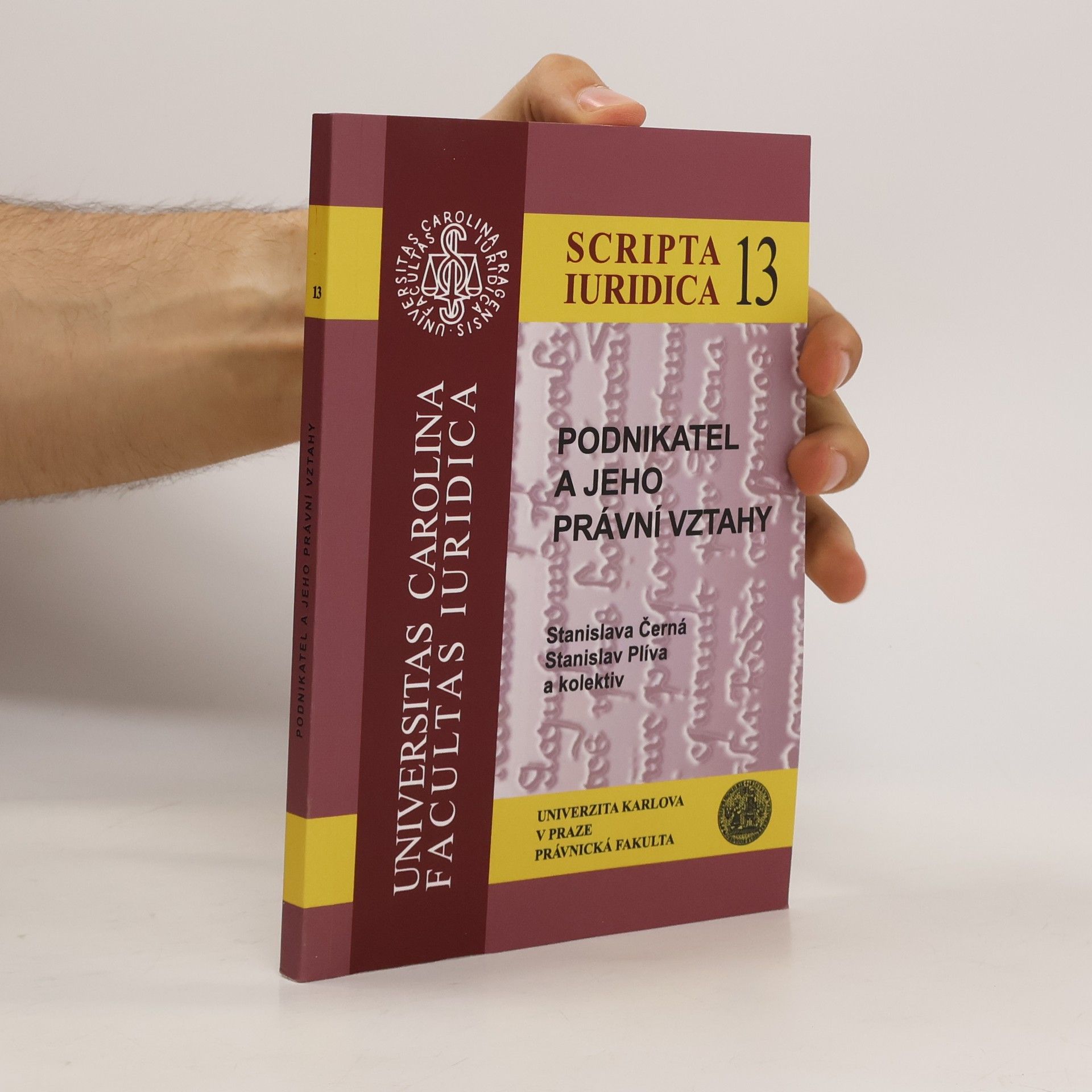 kolektiv Podnikatel a jeho právní vztahy