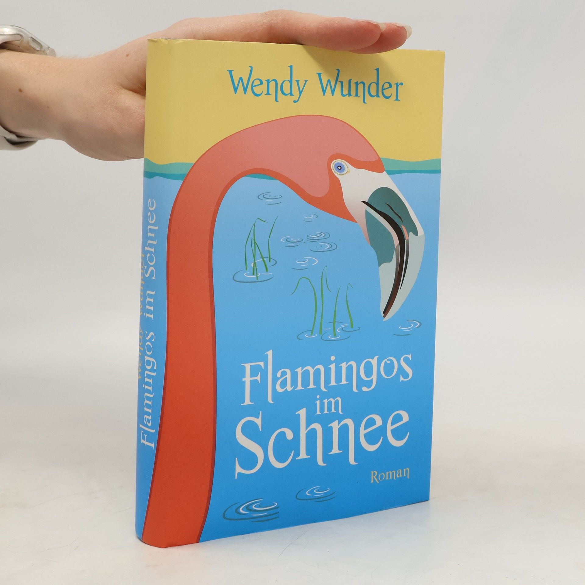 Wendy Wunder Flamingos im Schnee