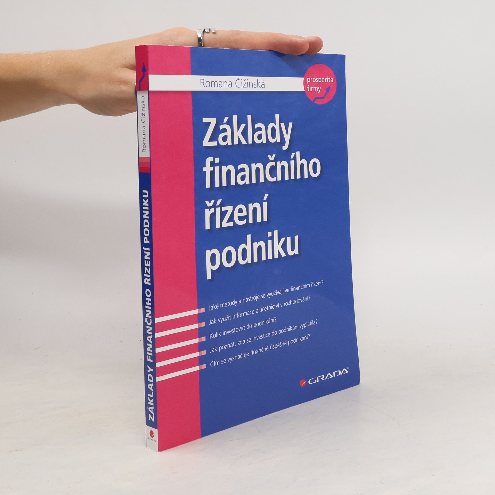 Romana Čižinská Základy finančního řízení podniku