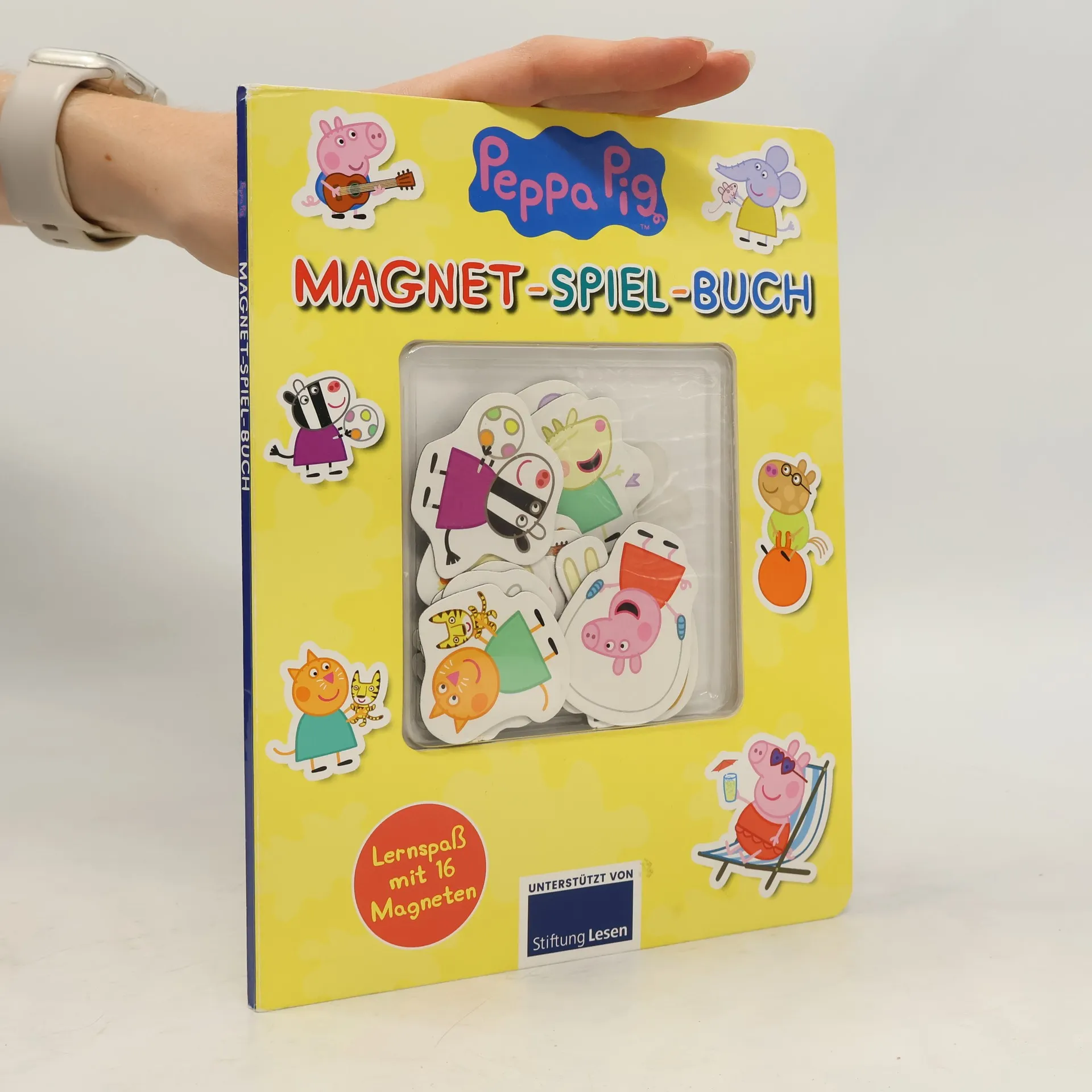Peppa Pig Magnet-Spiel-Buch | Libro | Copertina rigida | kolektiv | DE