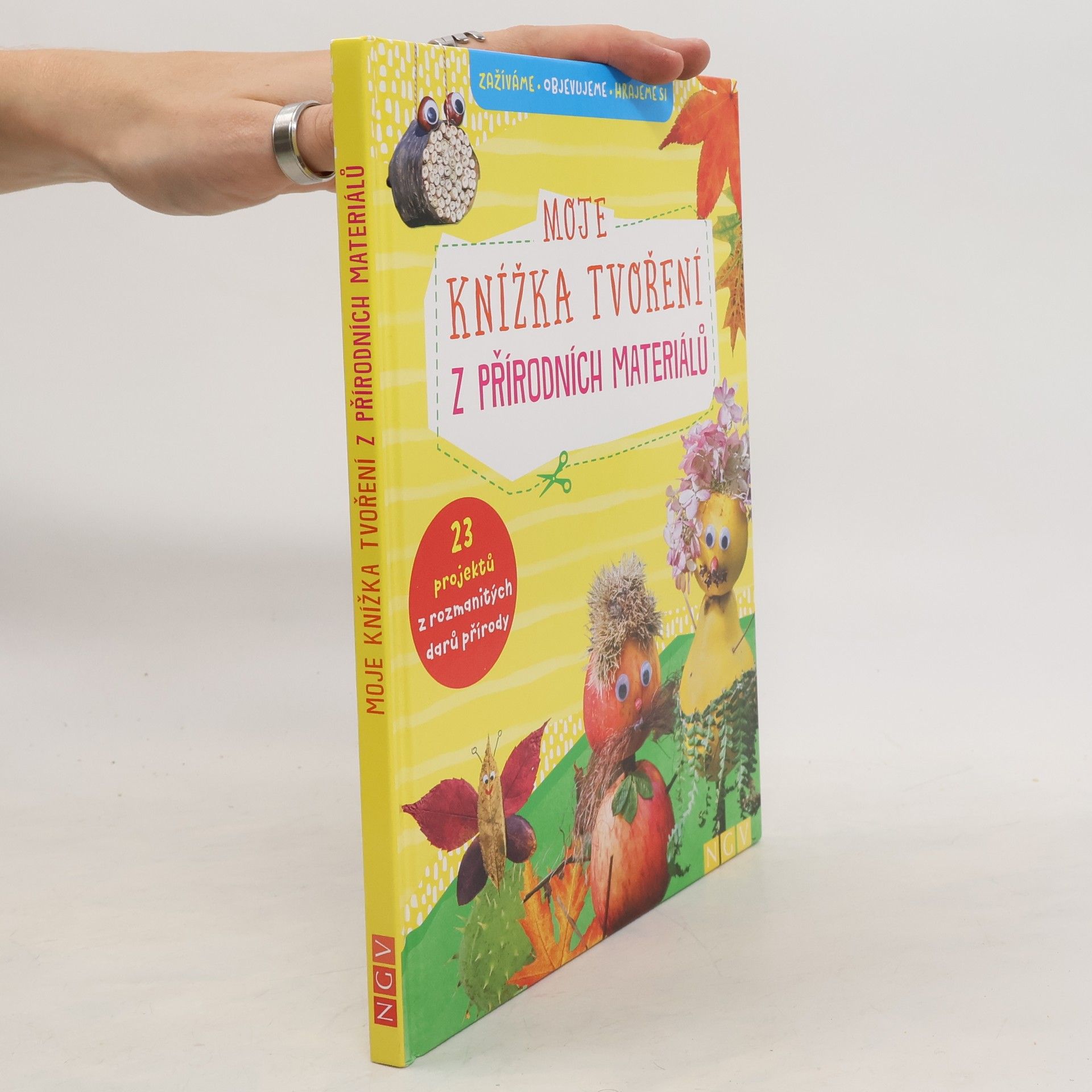kolektiv Moje knížka tvoření z přírodních materiálů