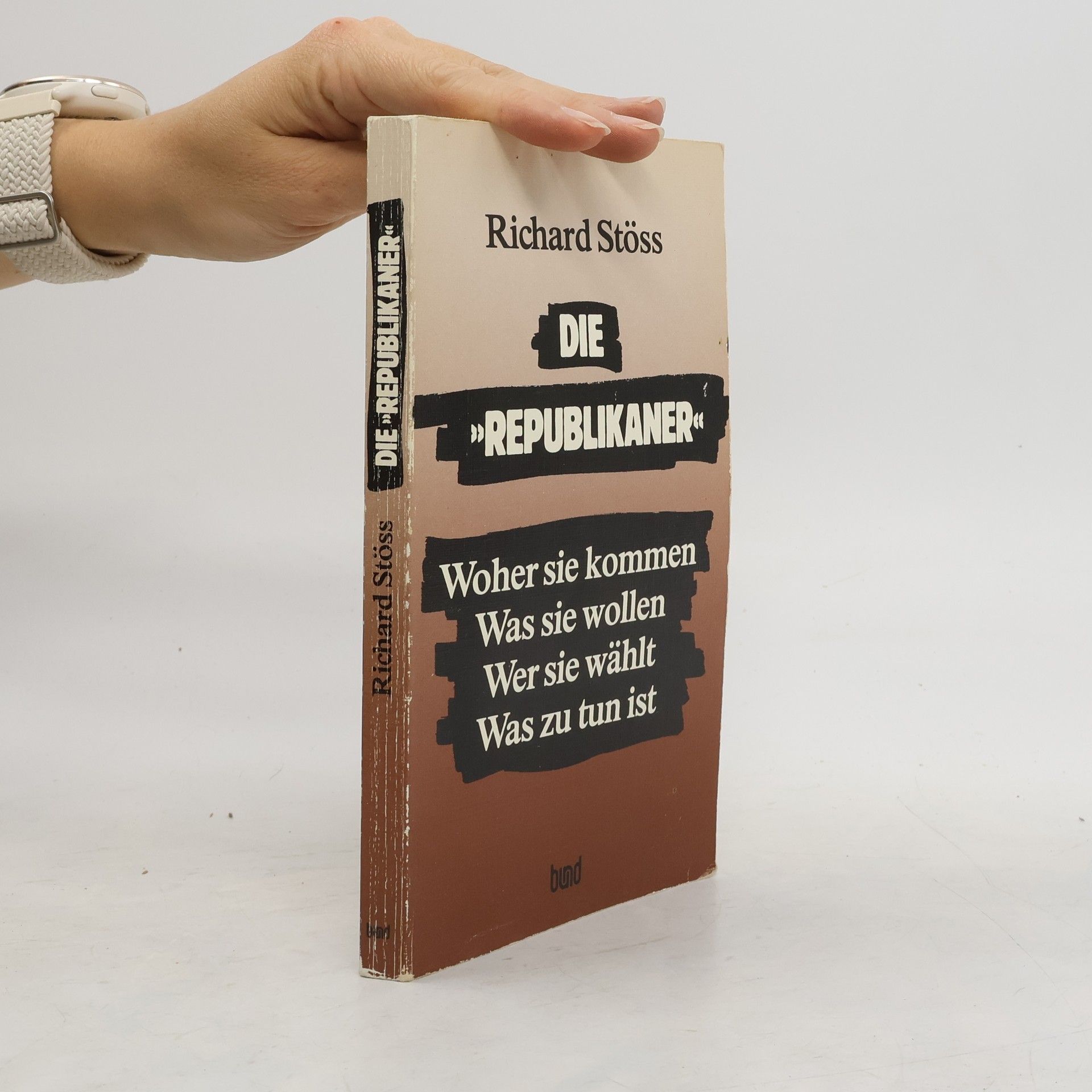 Richard Stöss Die "Republikaner"