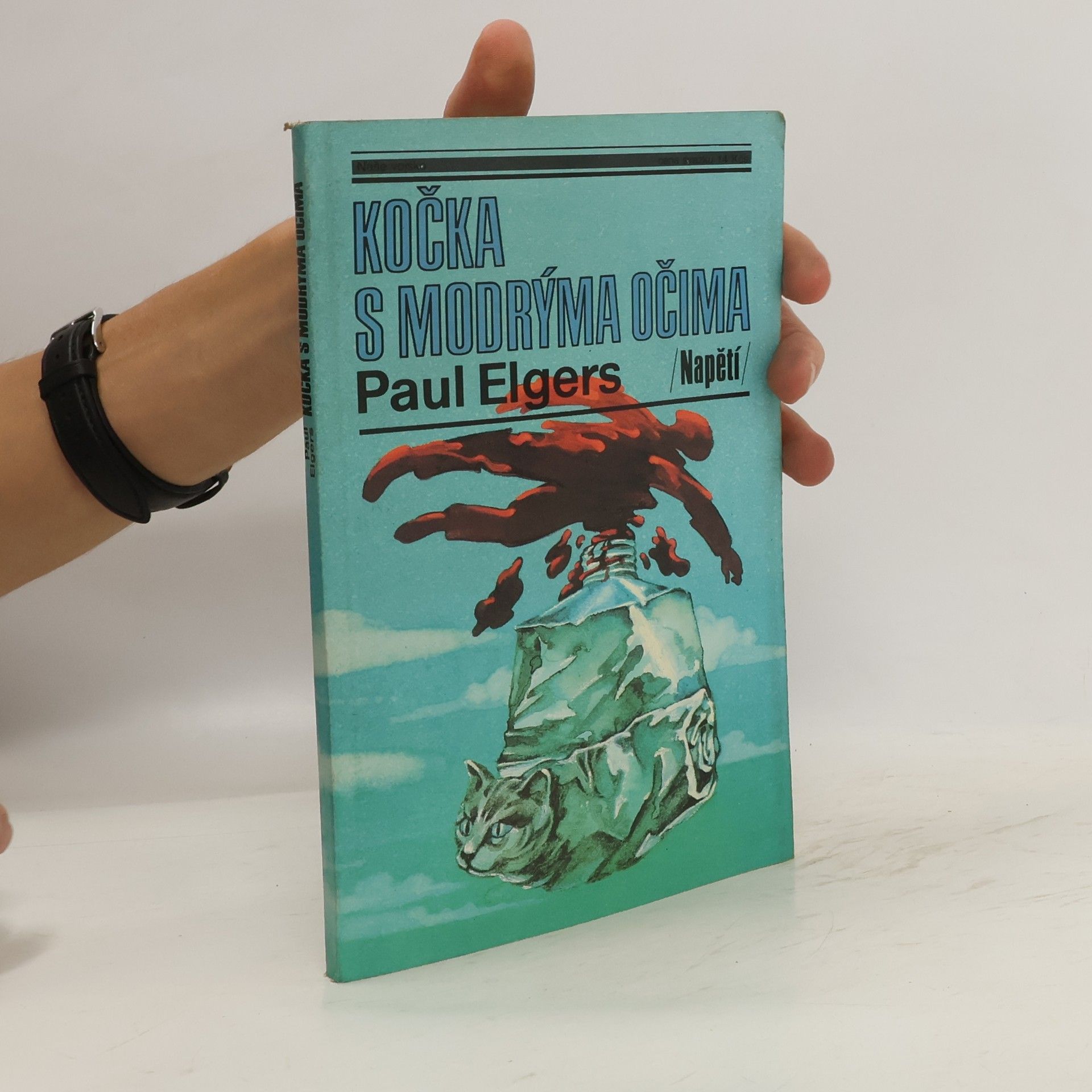 Paul Elgers Kočka s modrýma očima