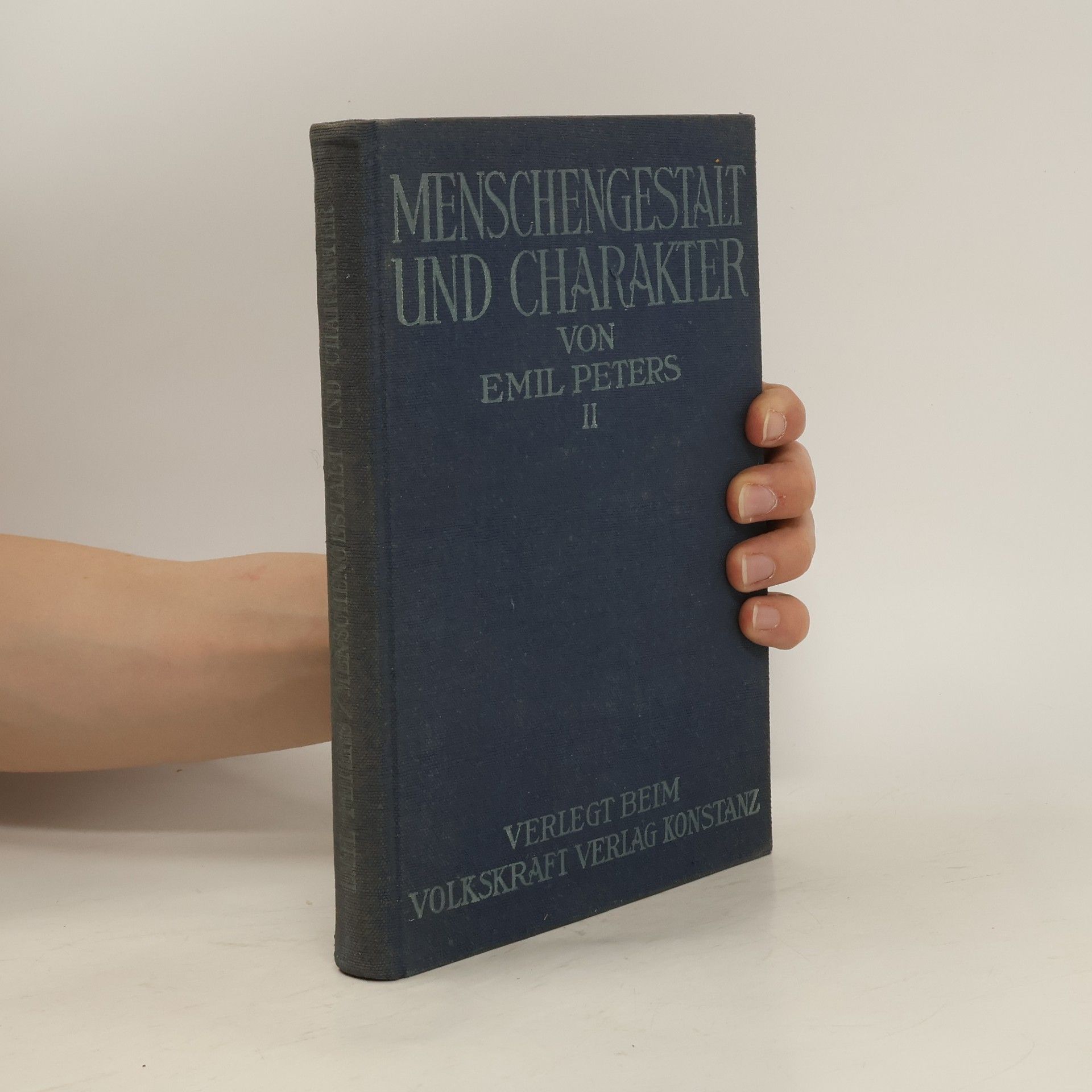 Emil Peters Menschengestalt und Charakter II.