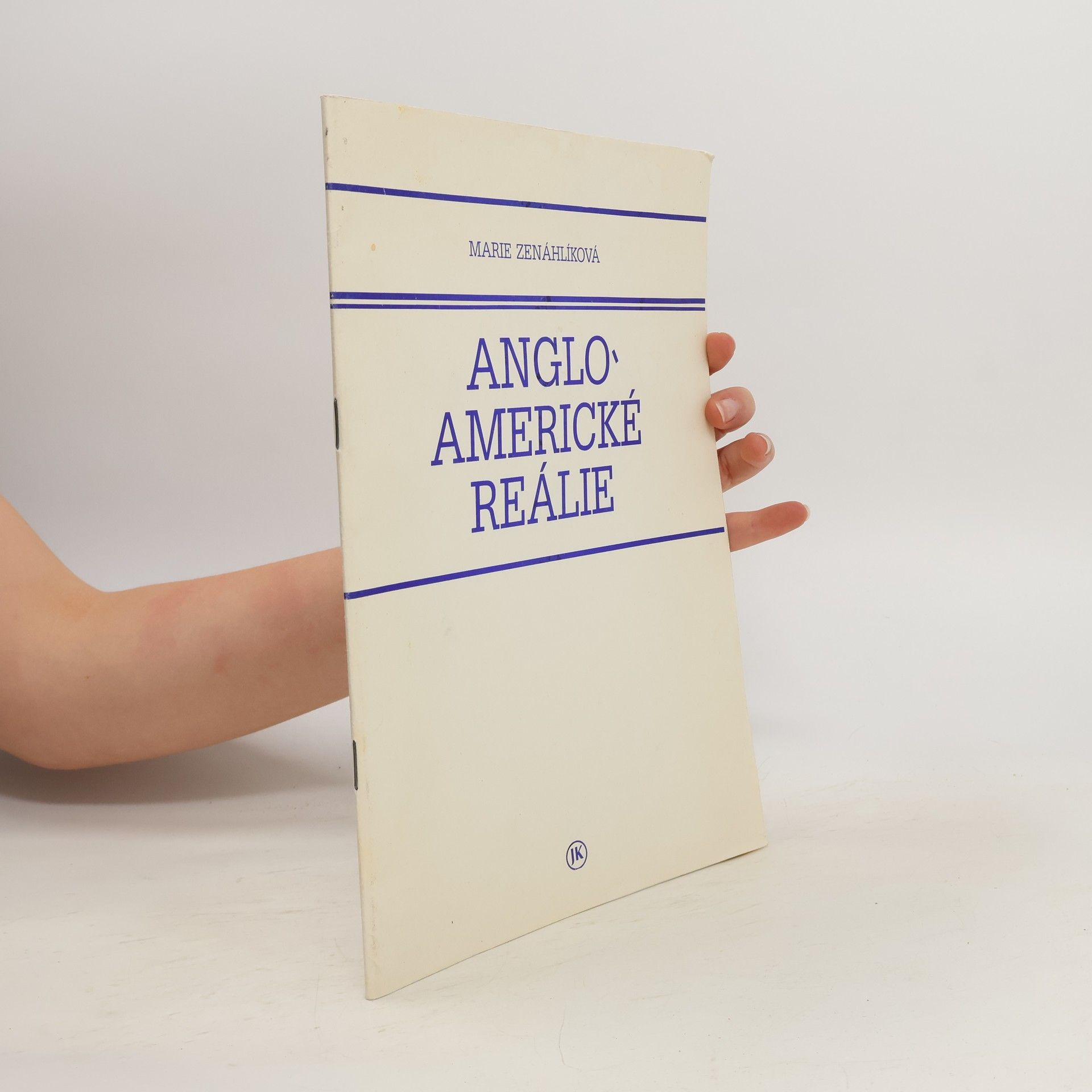 Marie Zenáhlíková Anglo-americké reálie