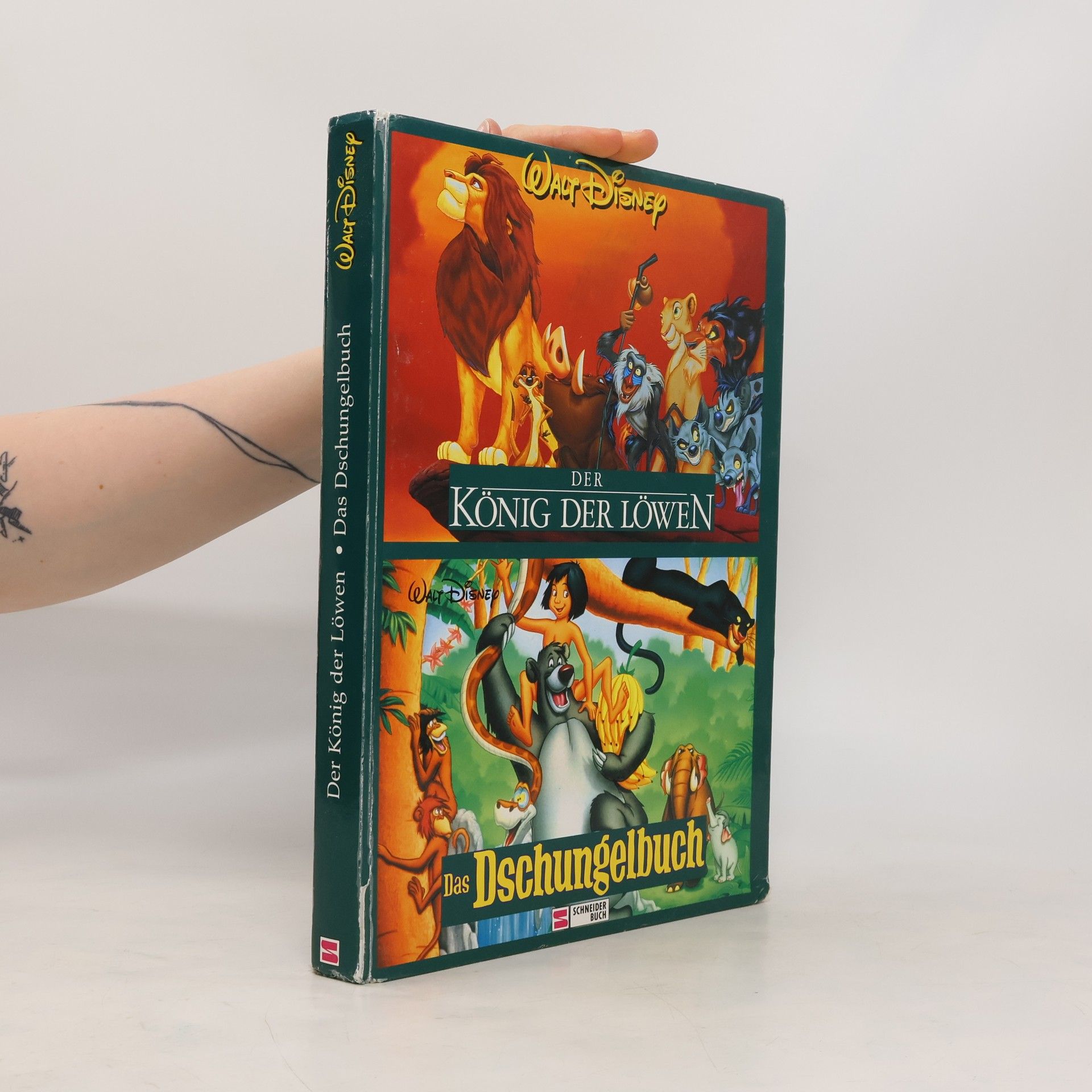 Walt Disney Das Dschungelbuch. Der König der Löwen.