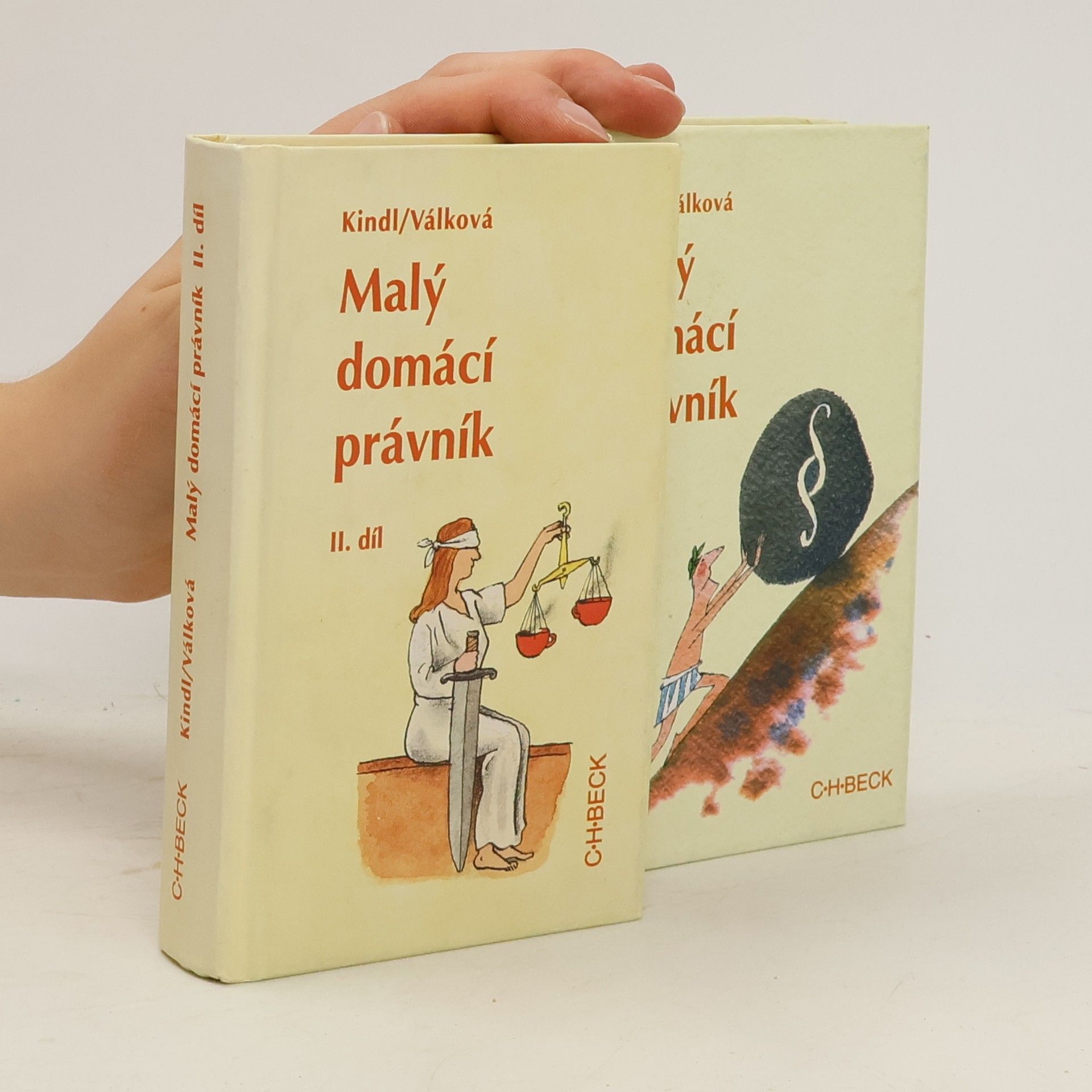 Milan Kindl Malý domácí právník. I.-II. Díl