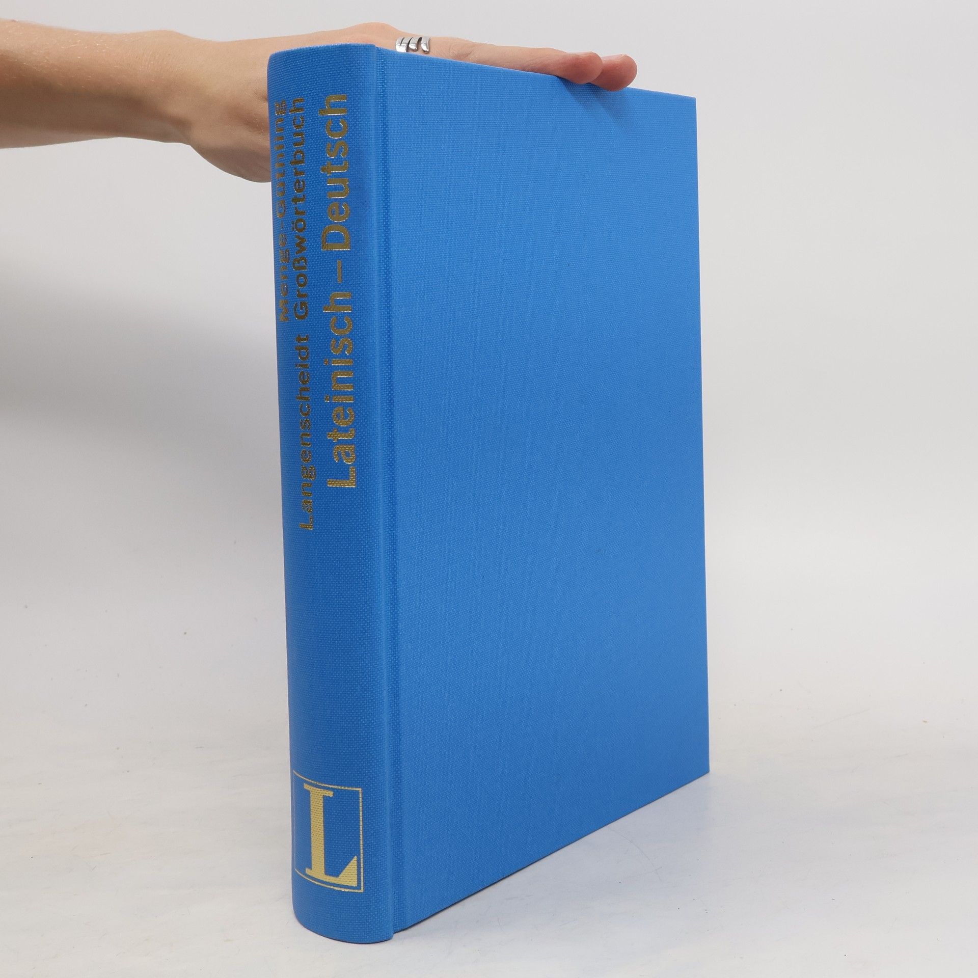 Hermann Menge Langenscheidts Großwörterbuch Latein