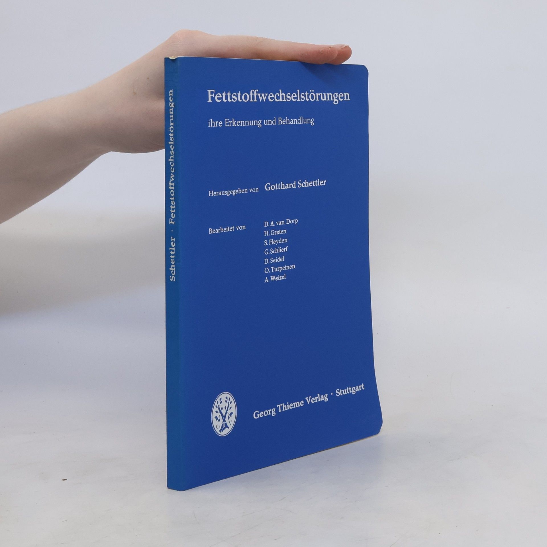 Gotthard Schettler Fettstoffwechselstörungen