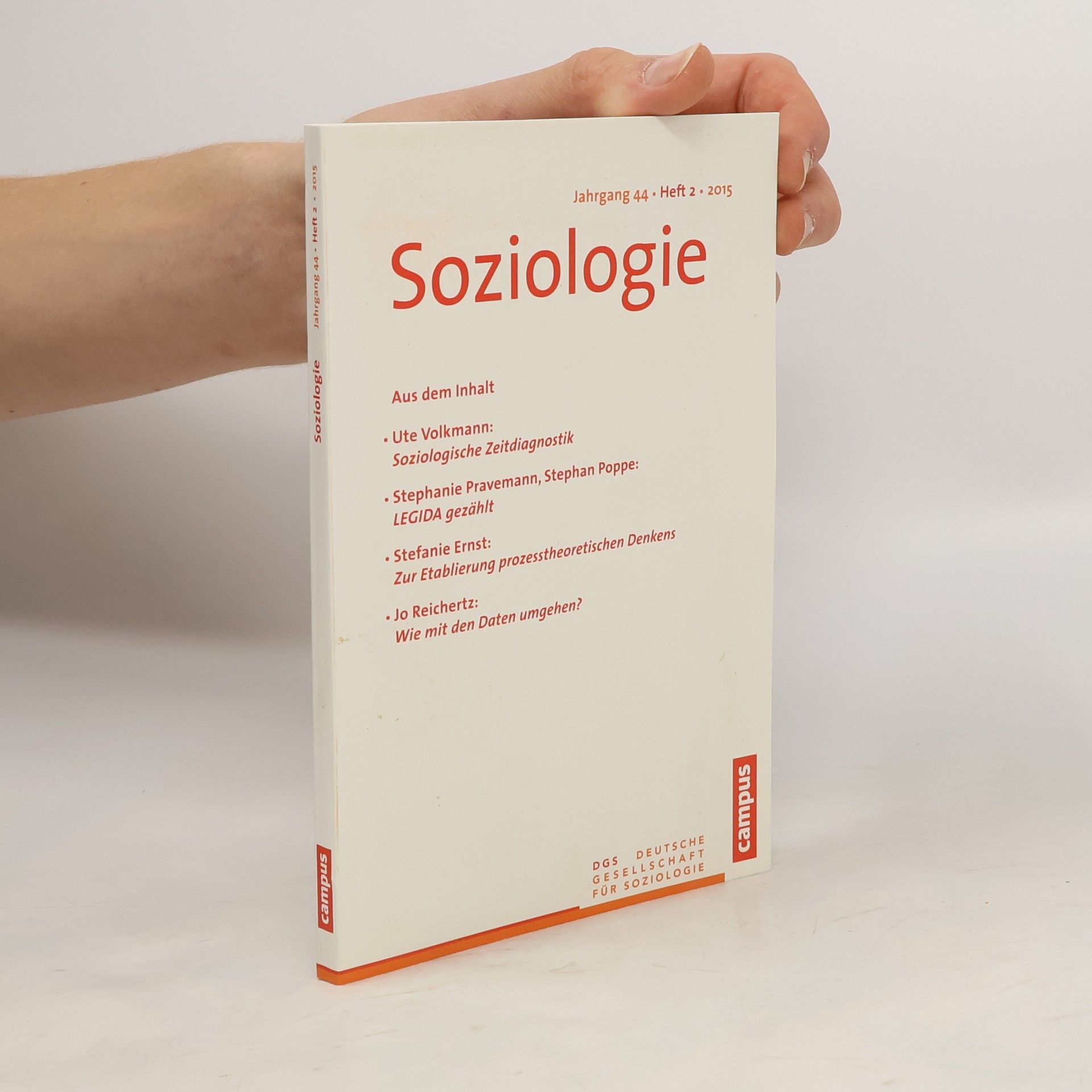 Georg Vobruba Soziologie Jg. 44 (2015) 2