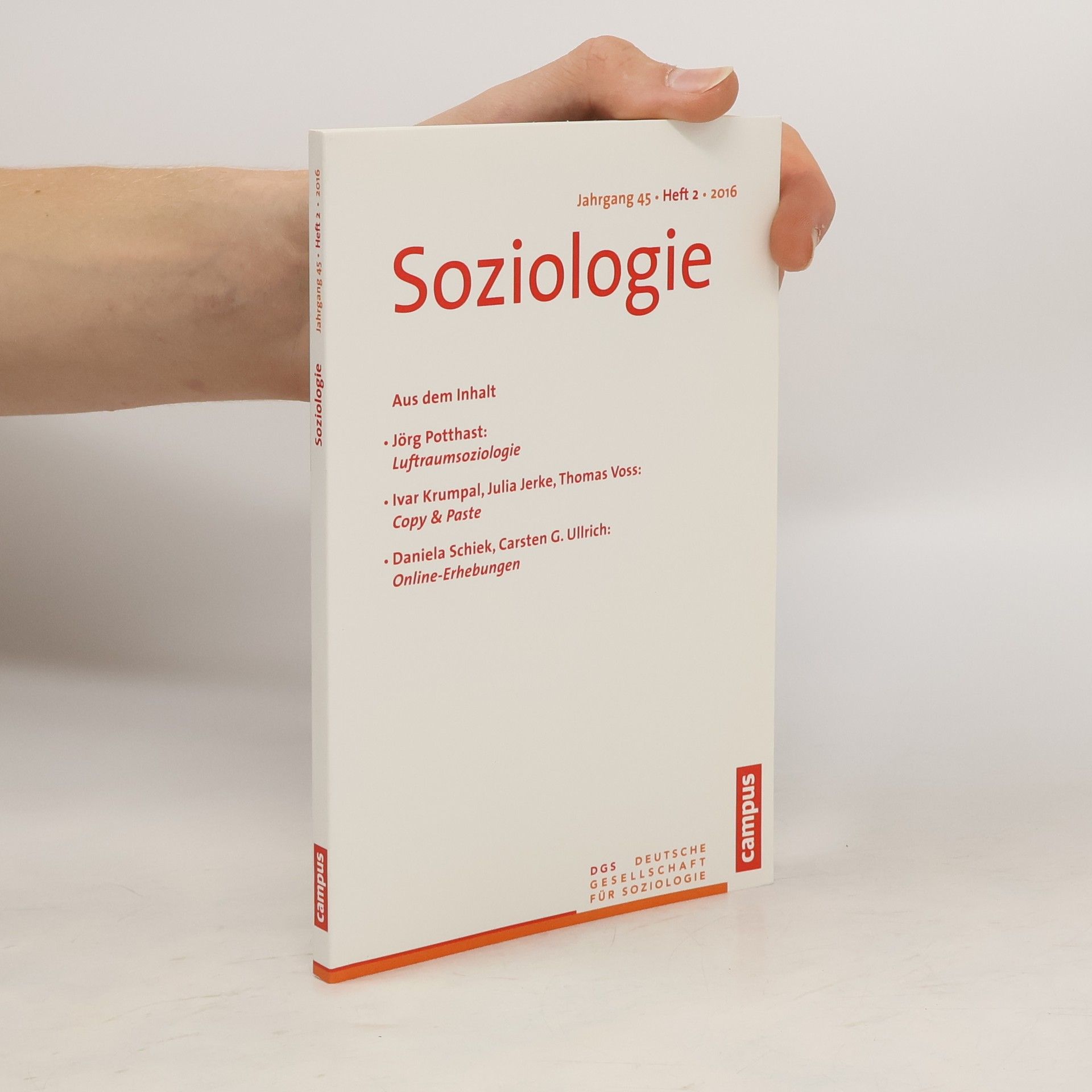 Georg Vobruba Soziologie 2/2016
