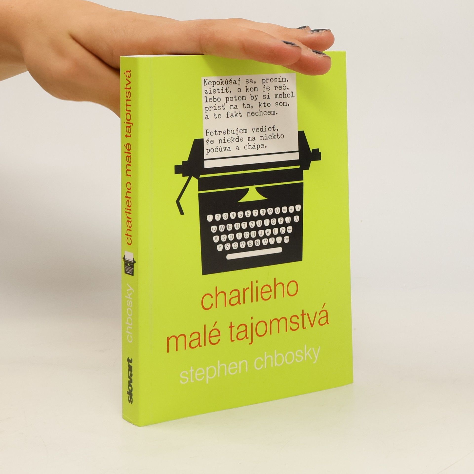 Stephen Chbosky Charlieho malé tajomstvá