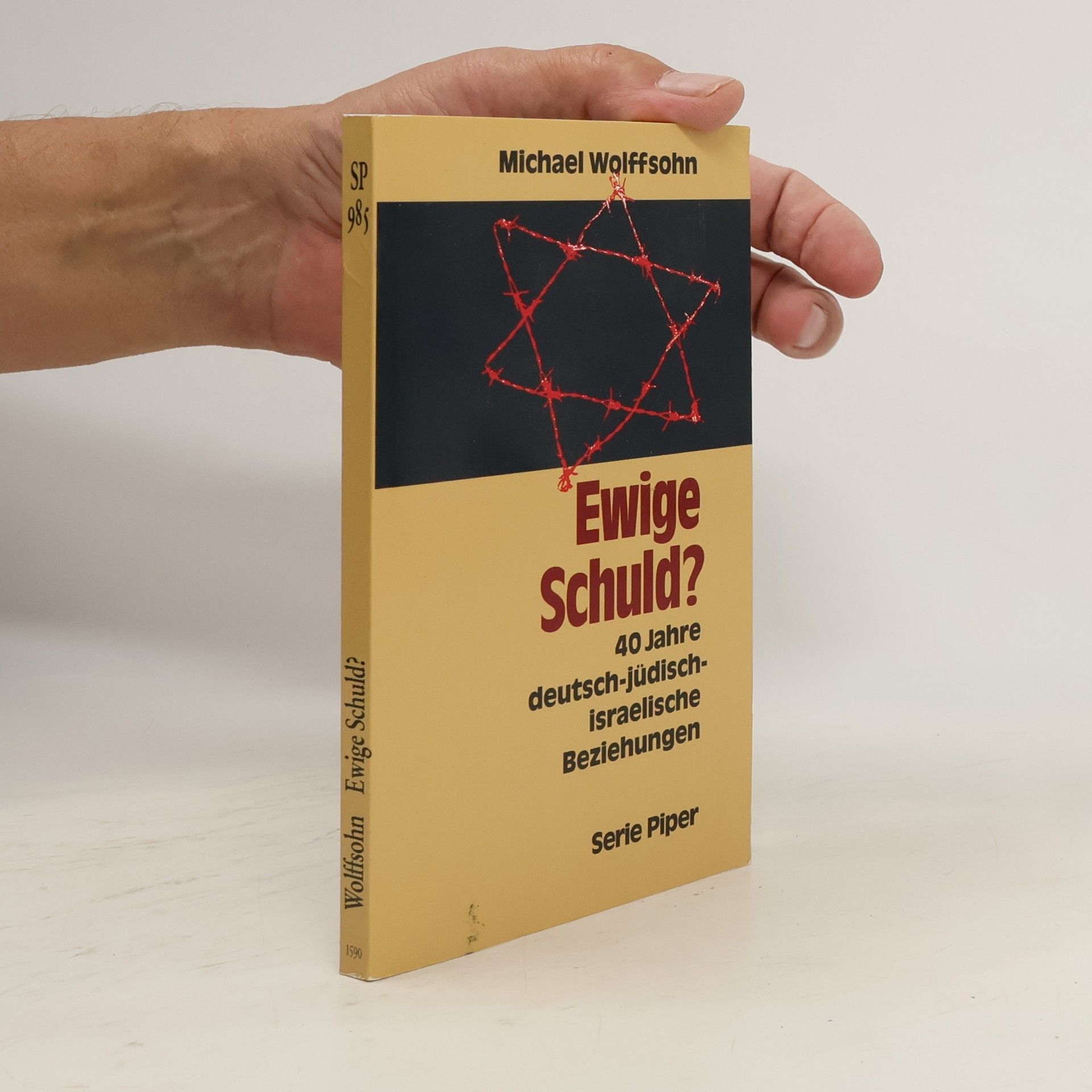 Michael Wolffsohn Ewige Schuld?