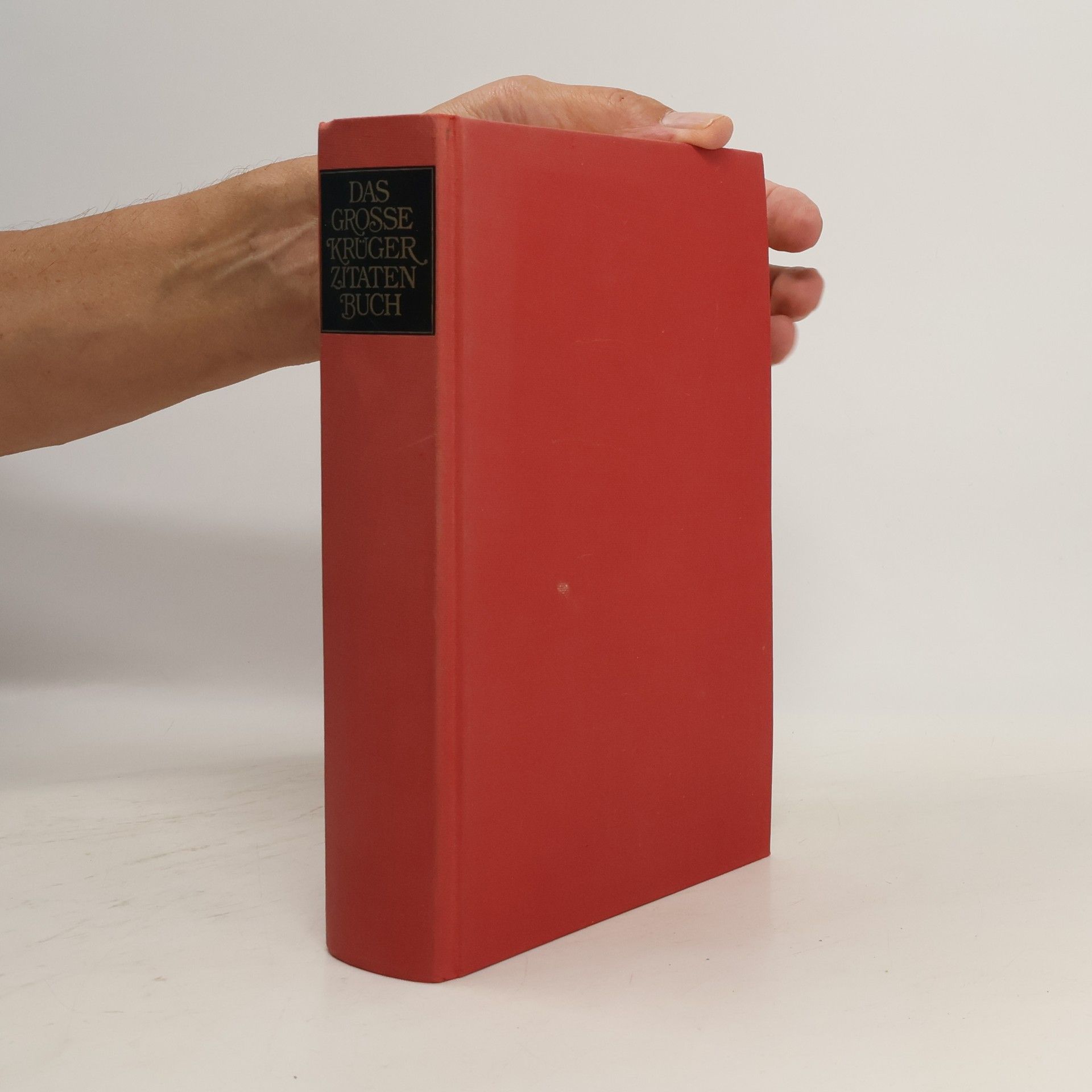 Joe H. Kirchberger Das Große Krüger Zitaten Buch