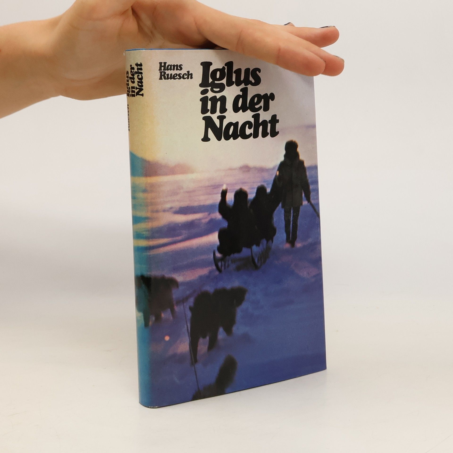 Hans Reusch Iglus in der Nacht