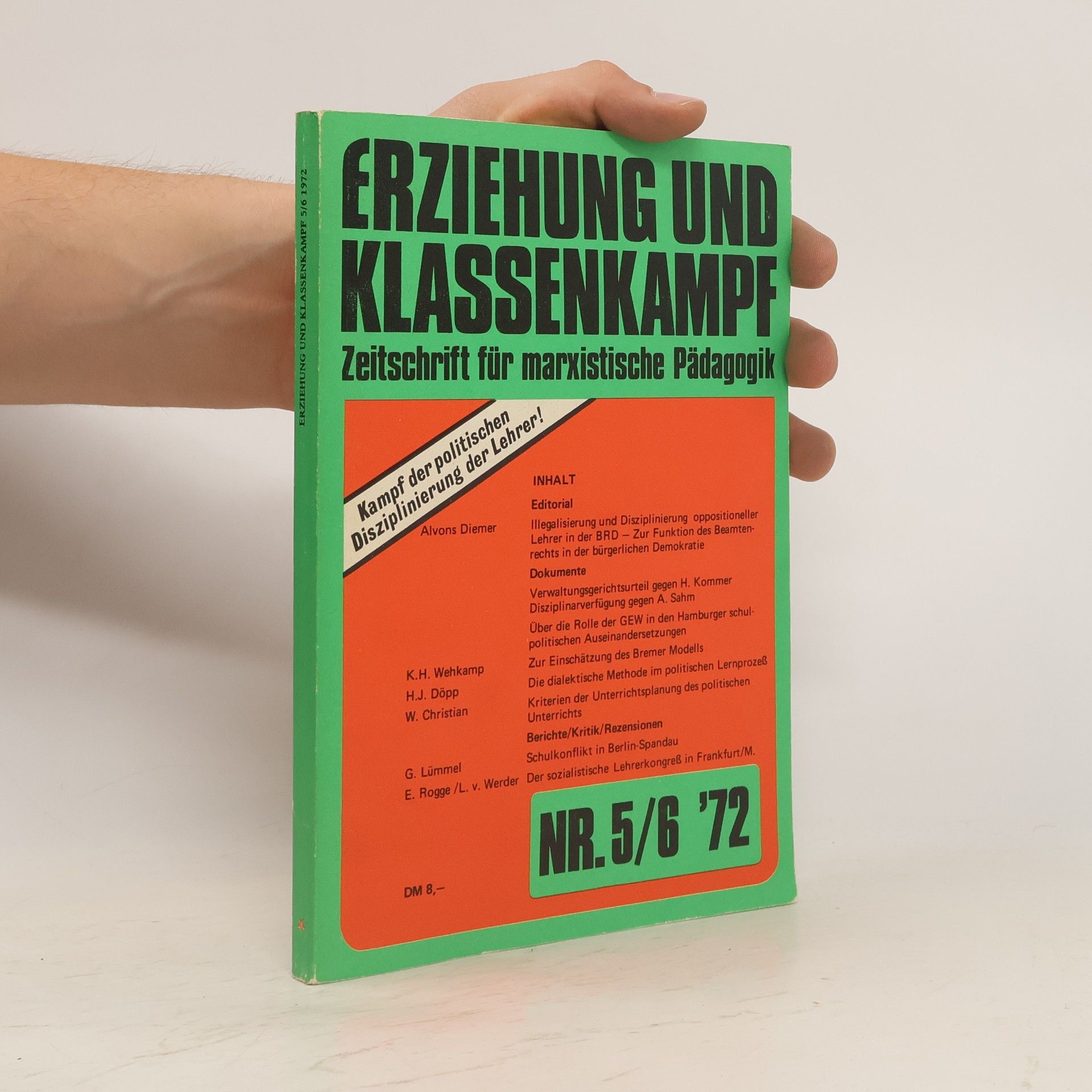 Collectif d'auteurs Erziehung und Klassenkampf