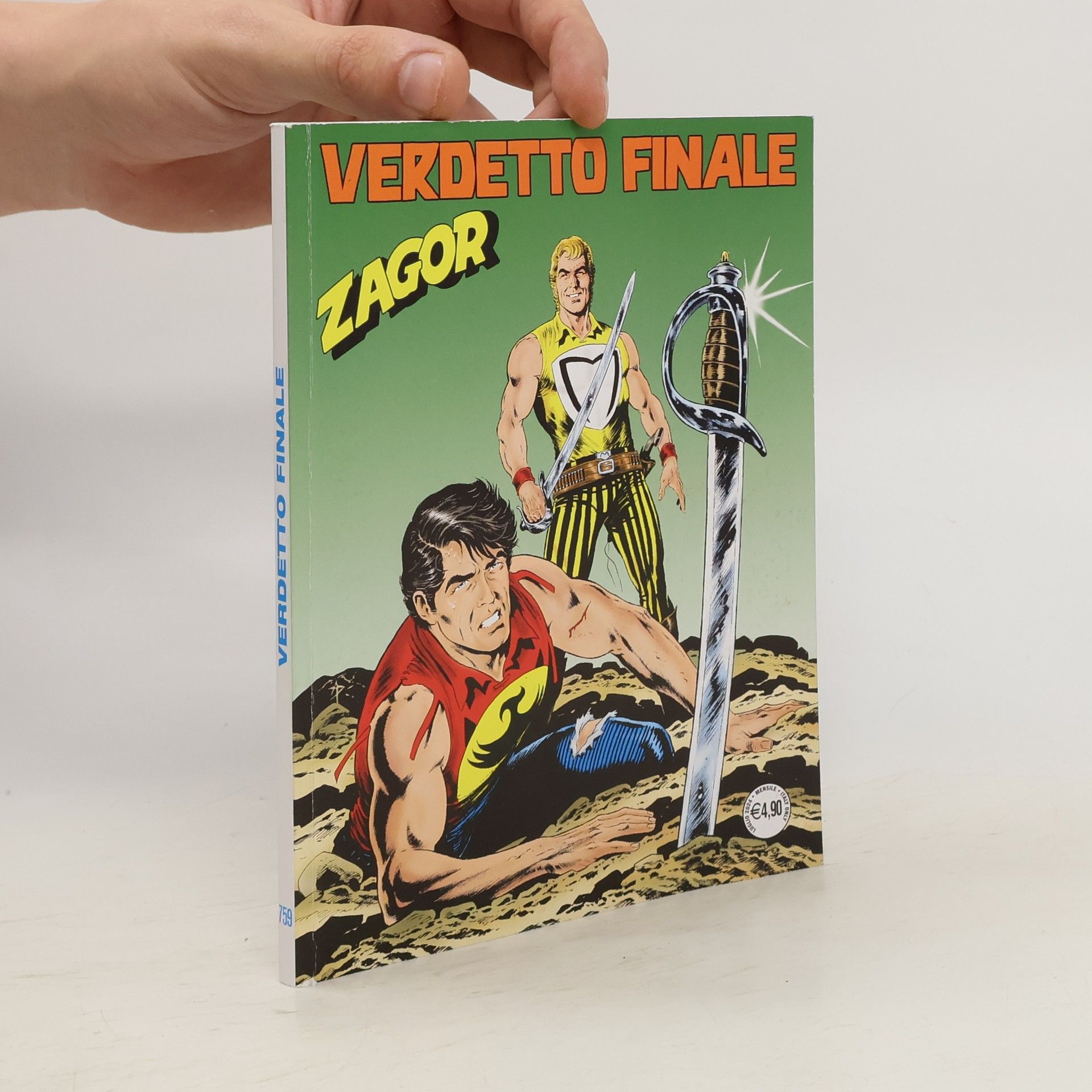 Collectif d'auteurs Verdetto finale. Zagor