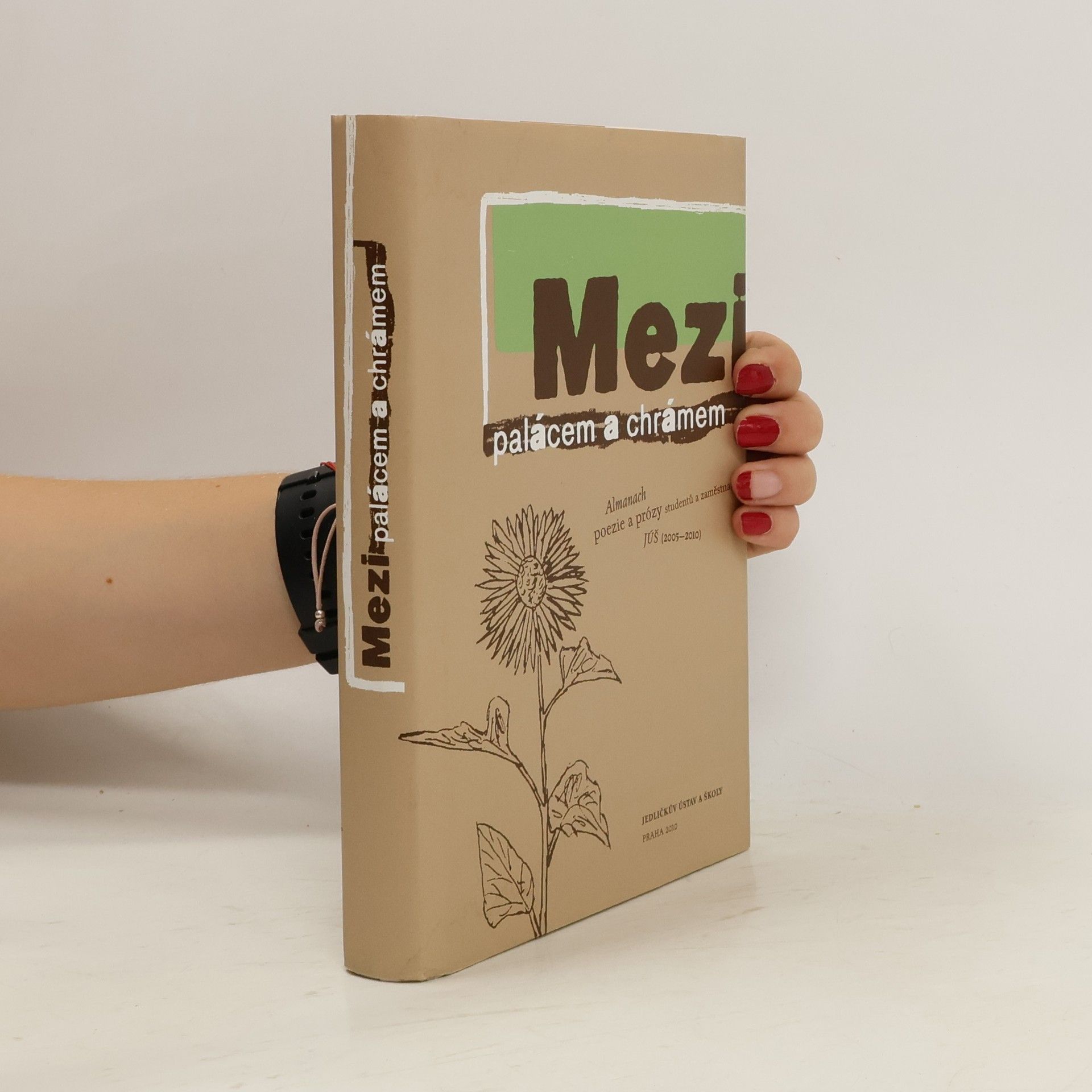 Pavla Herrmannová Mezi palácem a chrámem : almanach poezie a prózy studentů a zaměstnanců JÚŠ (2005-2010)