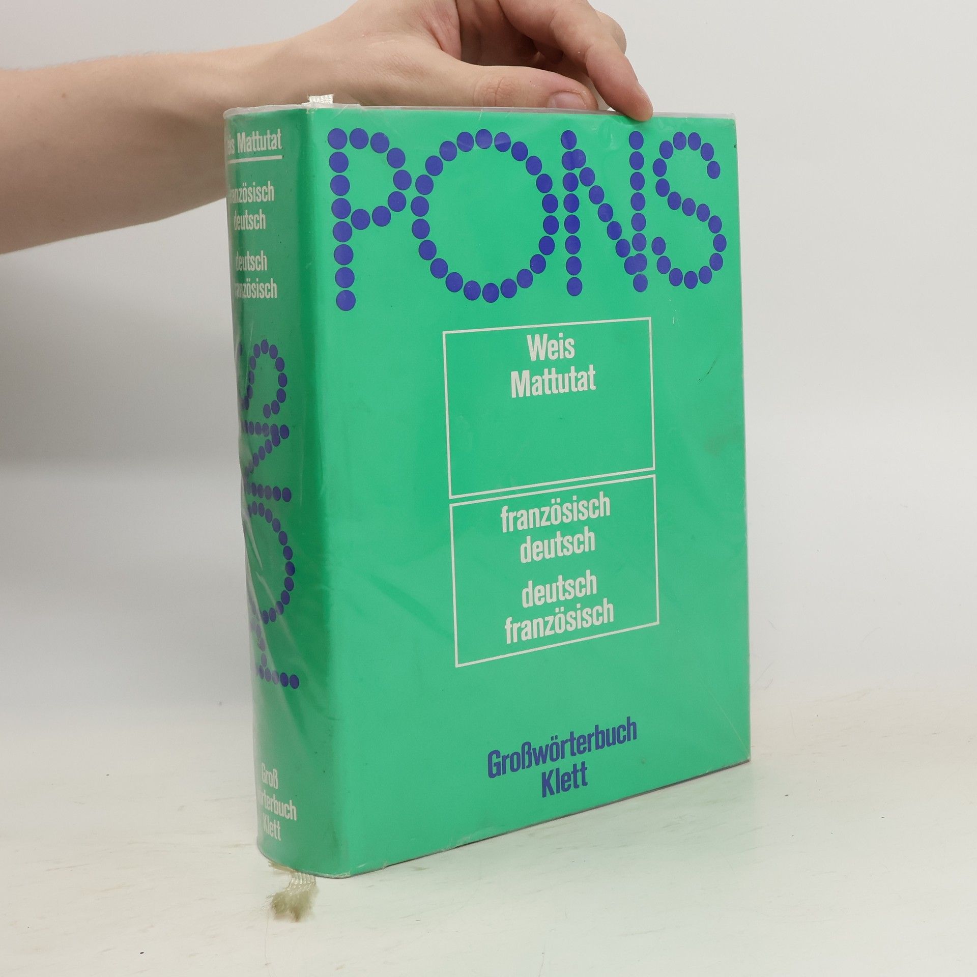 Erich Weiss PONS Großwörterbuch