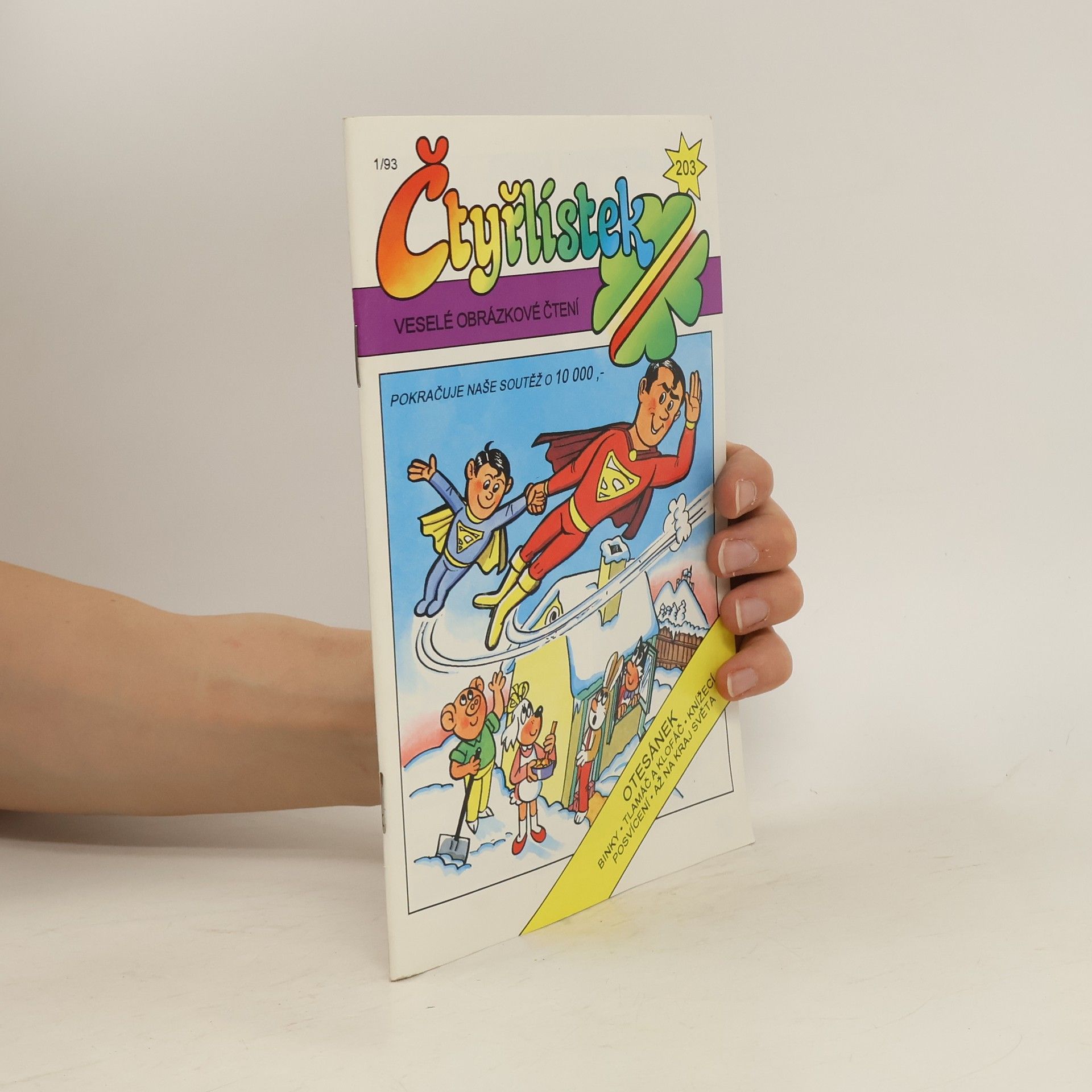 kolektiv Čtyřlístek 1/1993 203. Otesánek