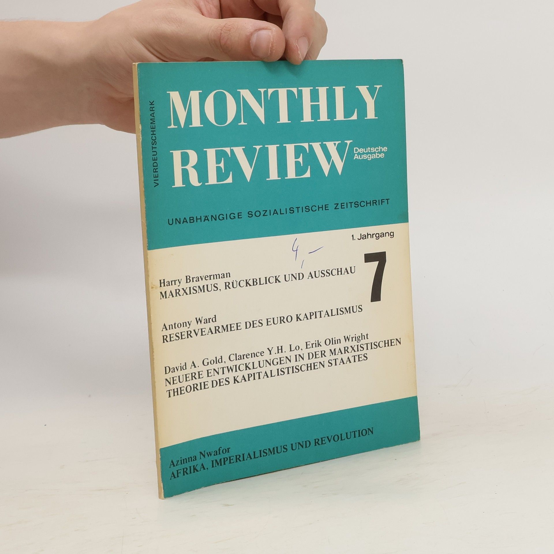 Azinna Nwafor Monthly Review 7