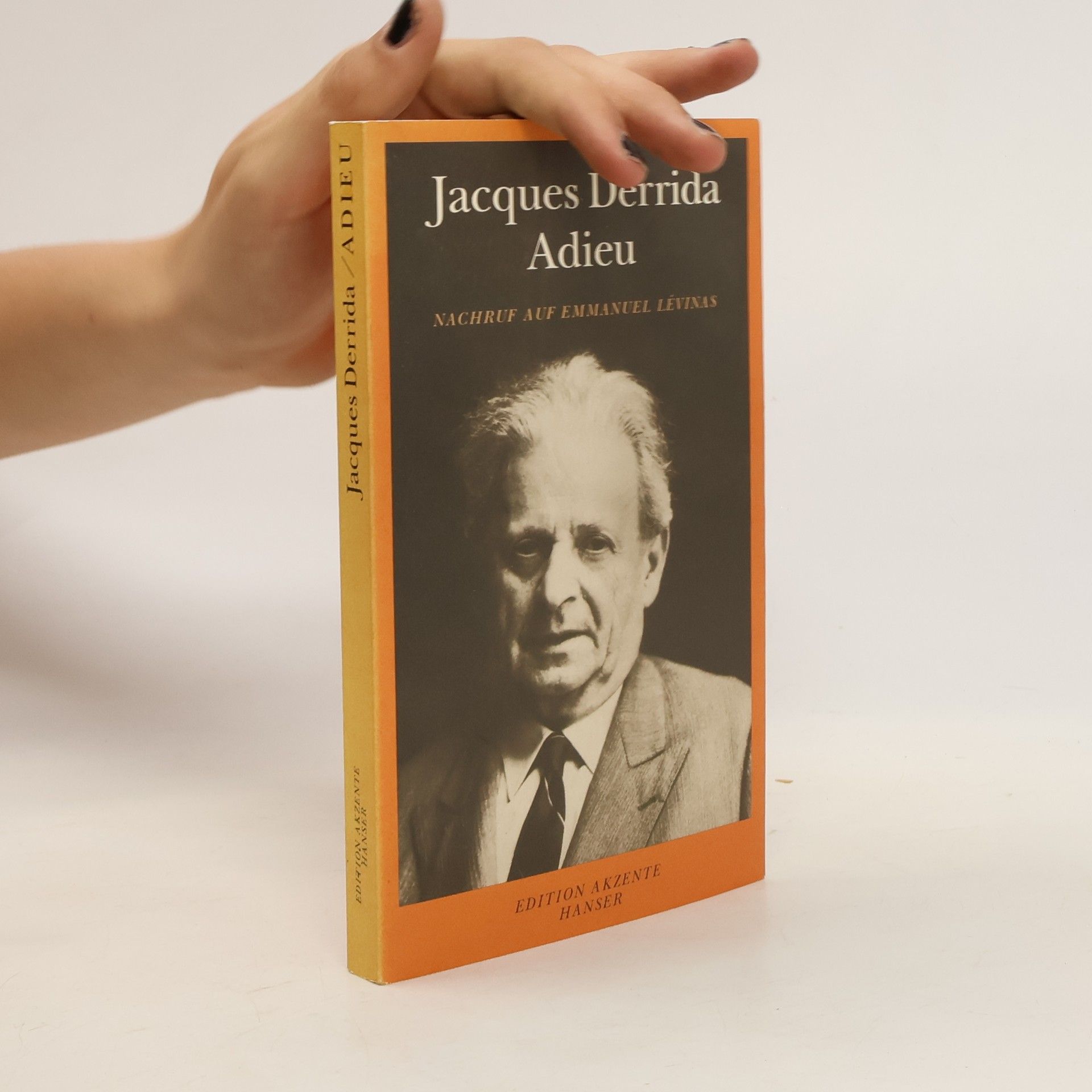Jacques Derrida Adieu