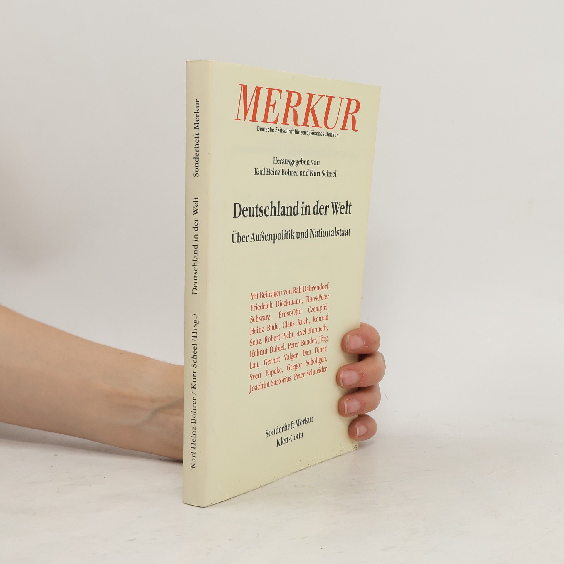 Karl Heinz Bohrer Deutschland in der Welt