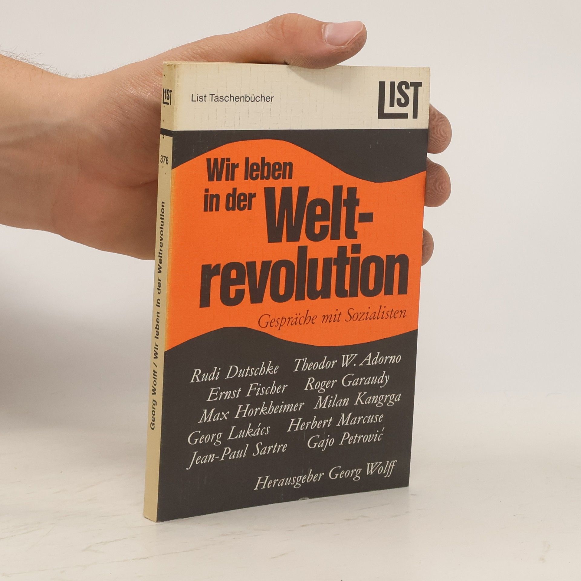 Georg Wolff Wir leben in der Weltrevolution