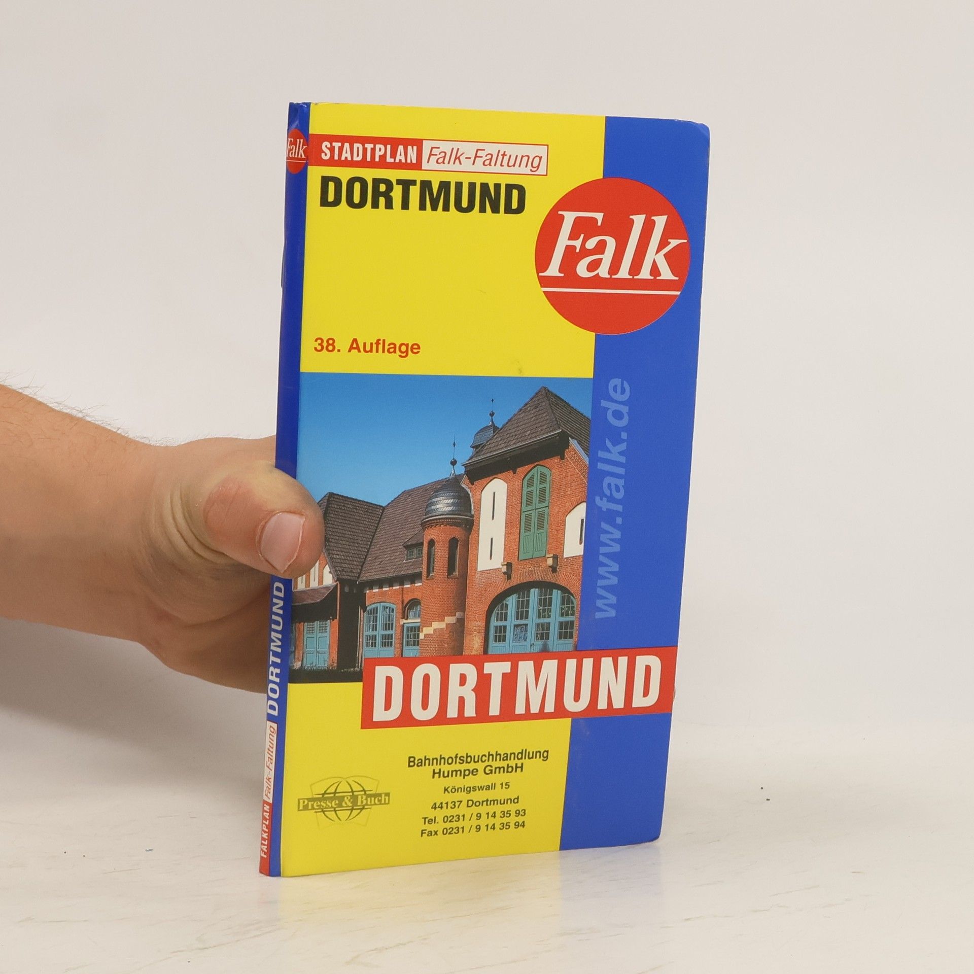 Autorenkollektiv Falk Plan Stadtplan Falkfaltung Dortmund mit Ortsteilen von Bochum, Castrop-Rauxel