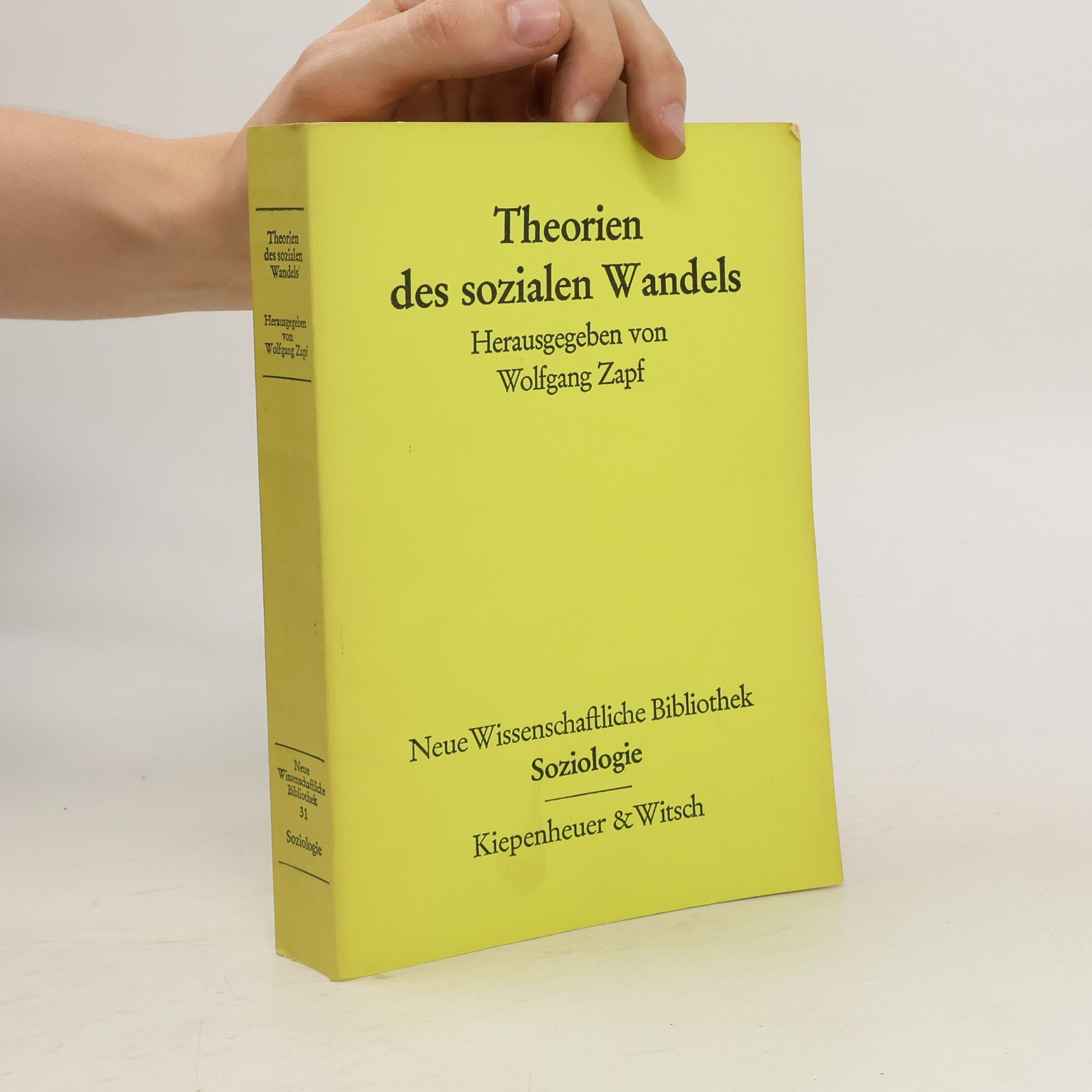 Wolfgang Zapf Theorien des sozialen Wandels