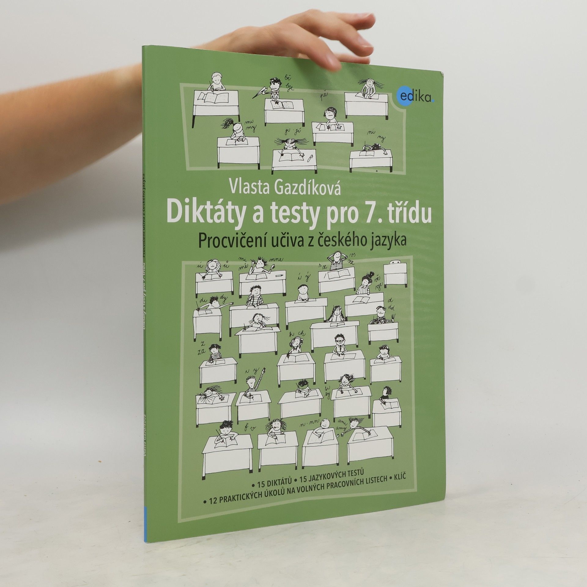 Vlasta Gazdíková Diktáty a testy pro 7. třídu.