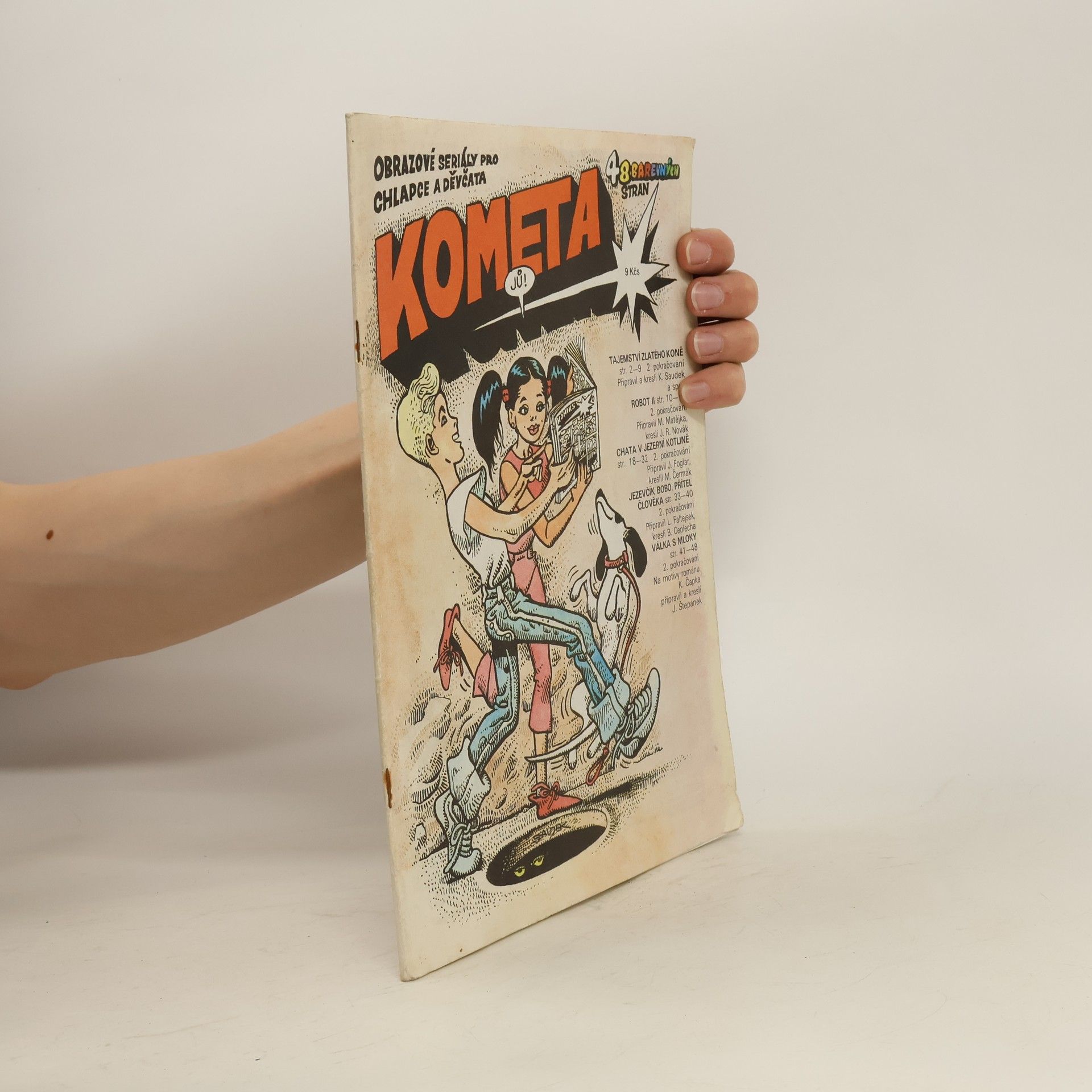 Kája Saudek Kometa 4/1989