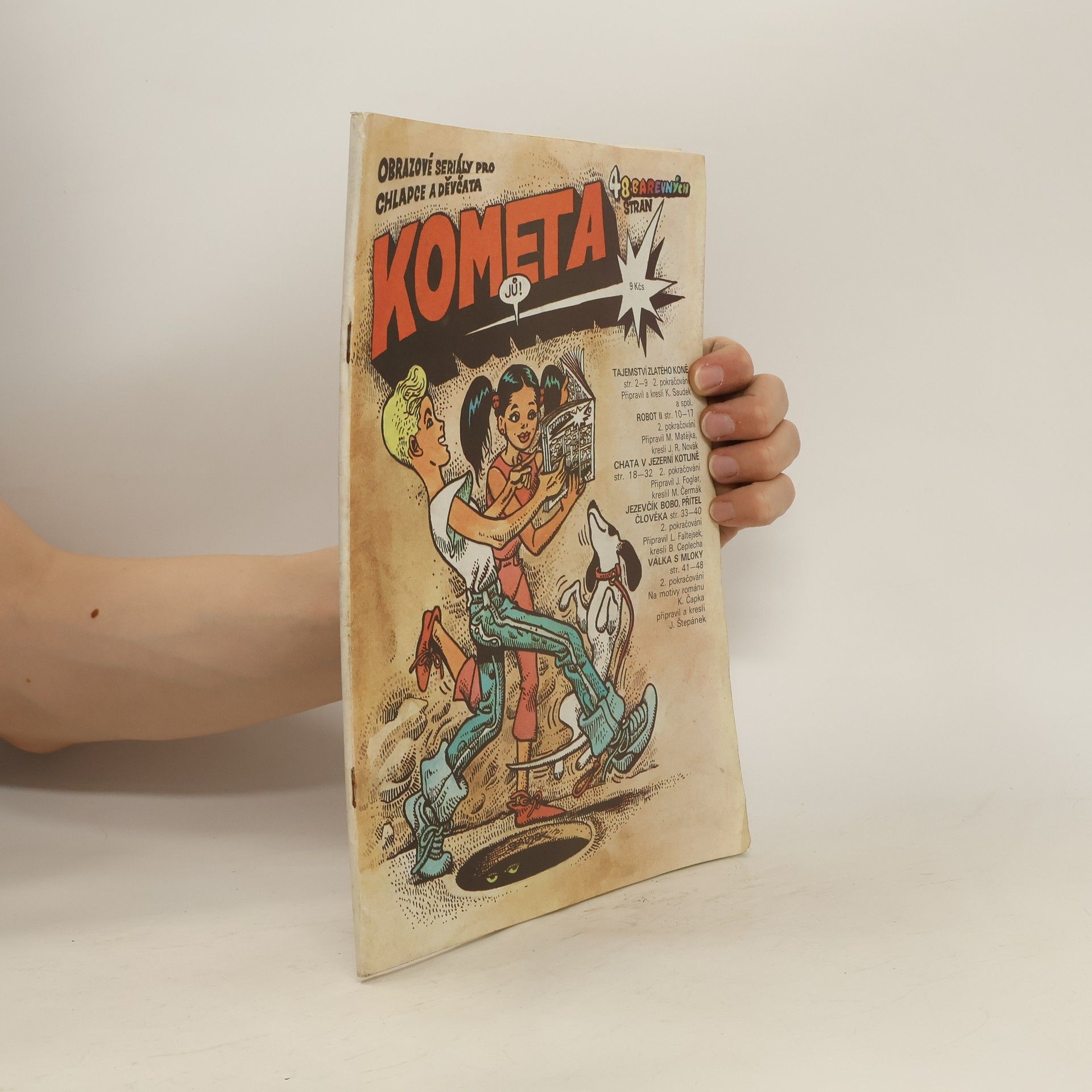 Kája Saudek Kometa 4/1989