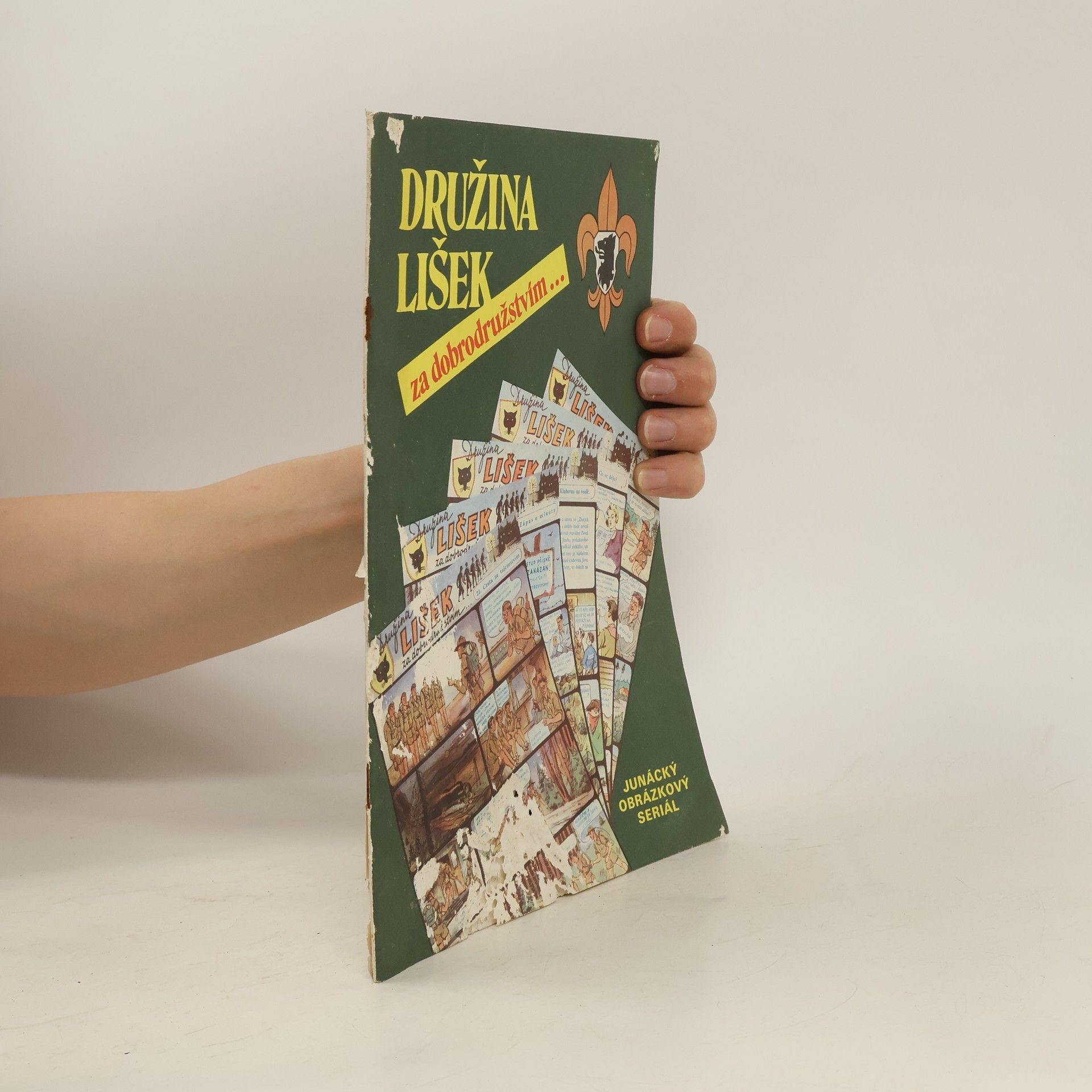 Milan Svoboda Družina Lišek za dobrodružstvím : junácký obrázkový seriál