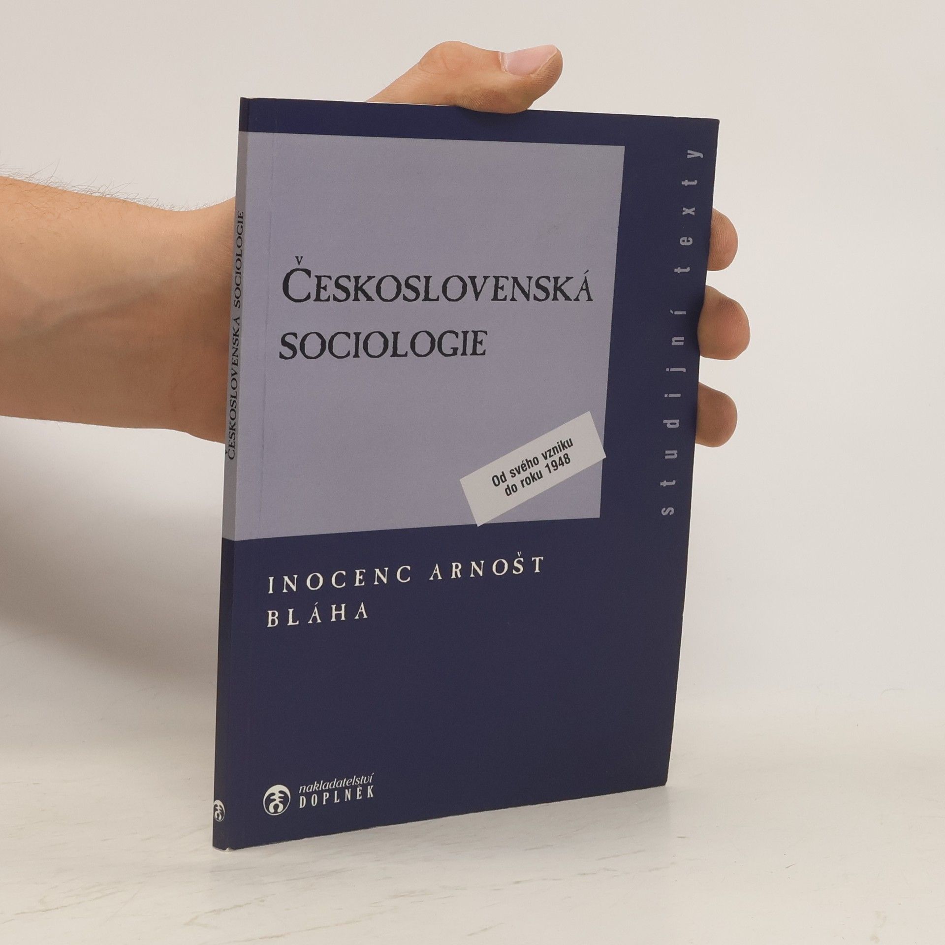 Arnošt Inocenc Bláha Československá sociologie