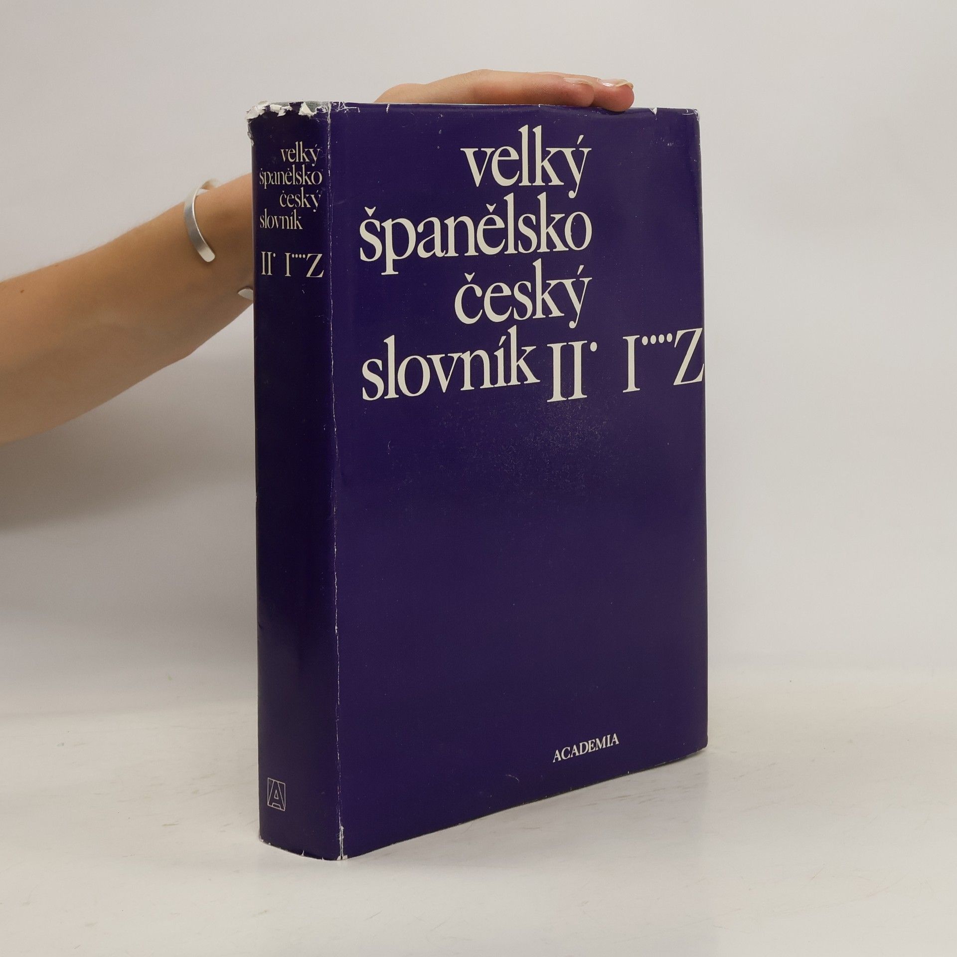 Josef Dubský Velký španělsko-český slovník II. díl. I-Z