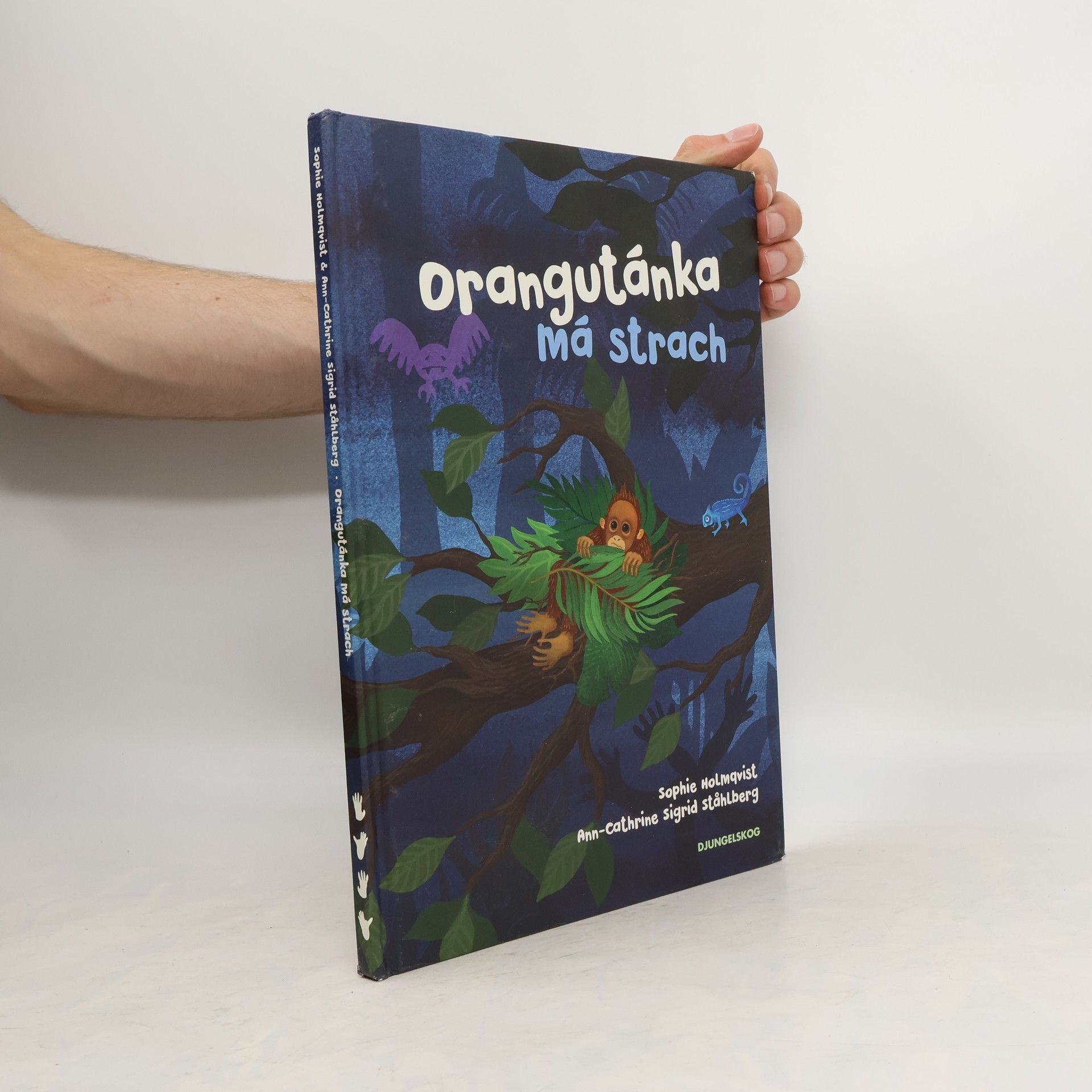 Sophie Holmqvist Orangutánka má strach