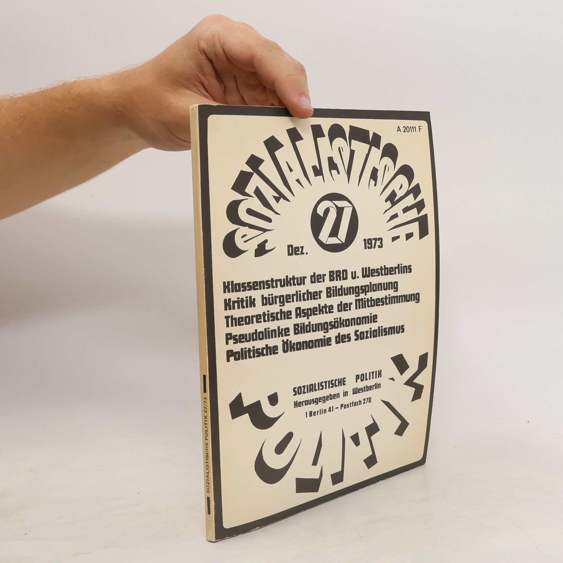 Autorenkollektiv Sozialistische Politik 27