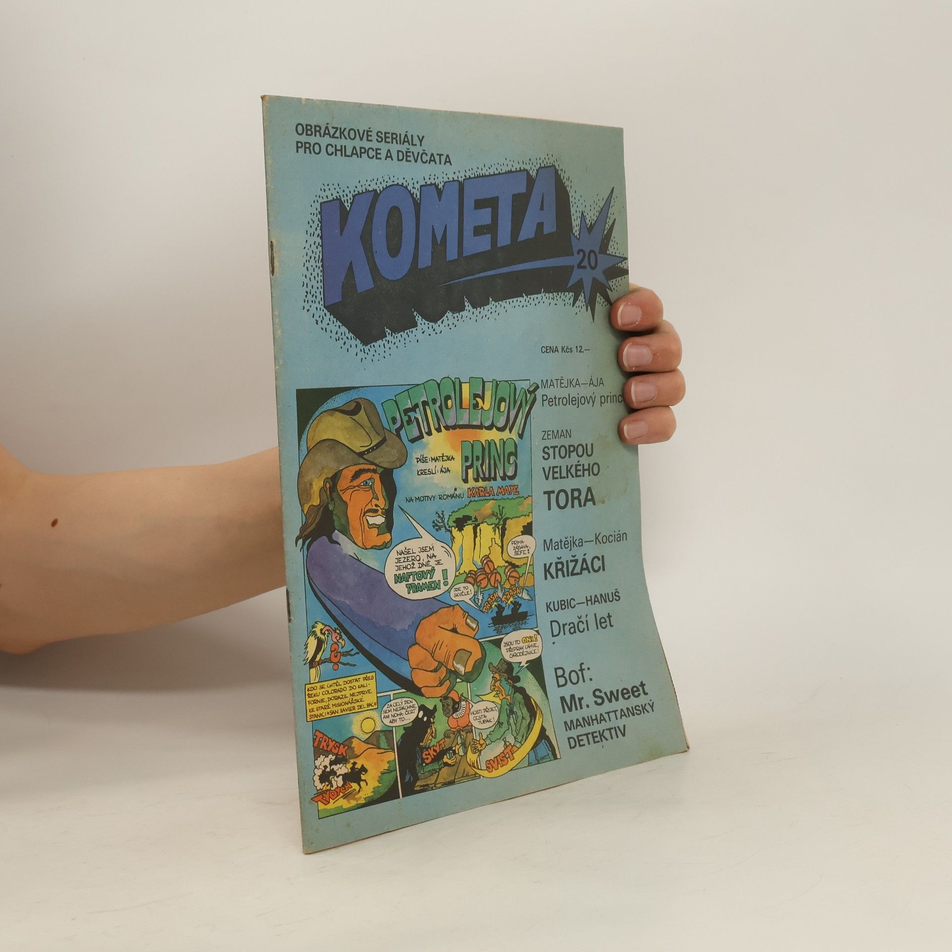 Collective Kometa, obrázkové seriály pro chlapce a děvčata č. 20