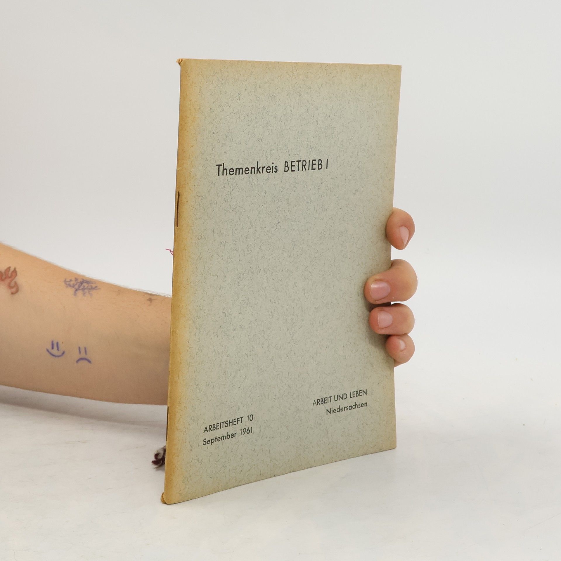 Autorenkollektiv Themenkreis Betrieb I.